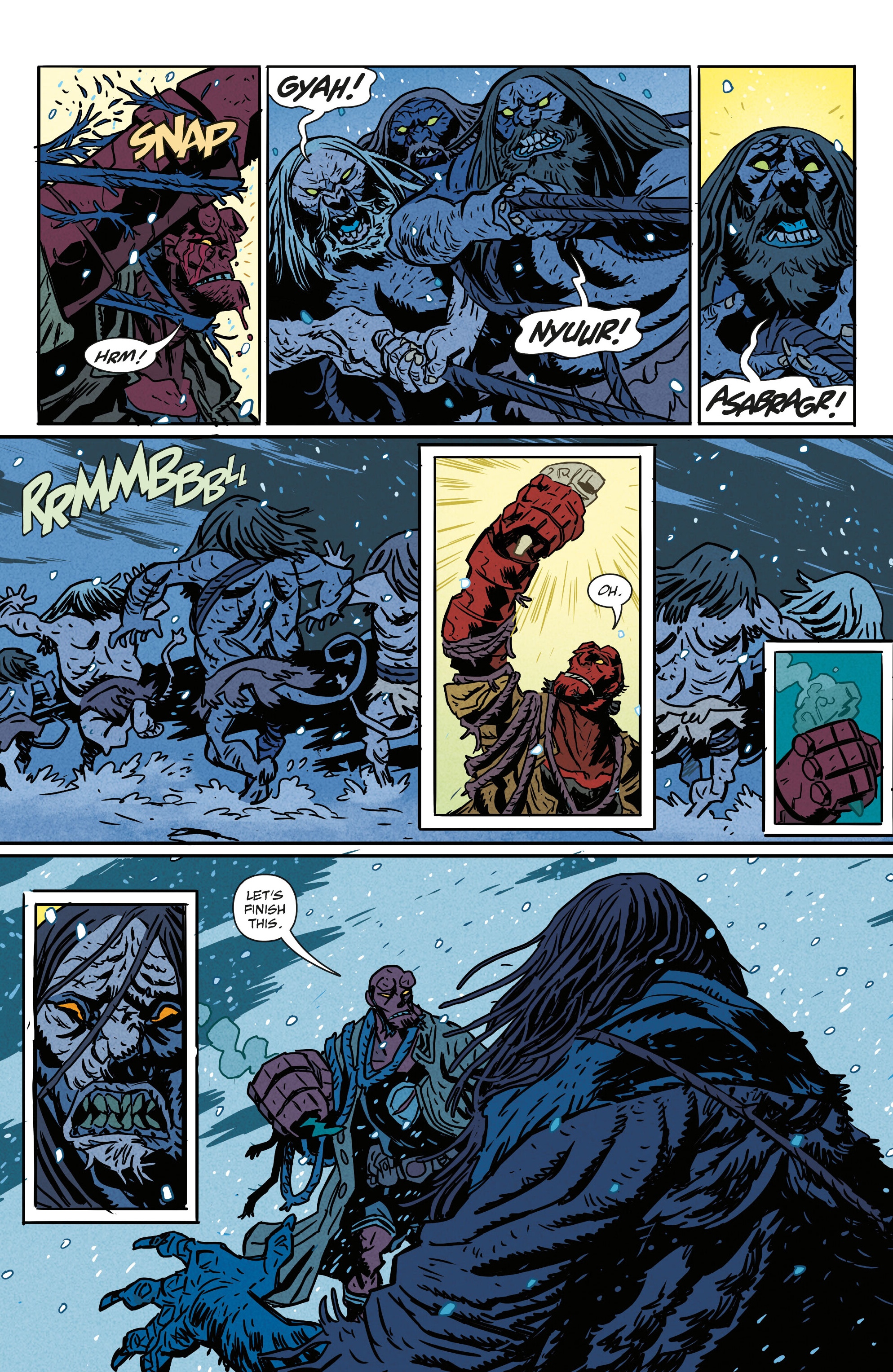 Hellboy Winter Special: The Yule Cat (2023-): Chapter 1 - Page 16