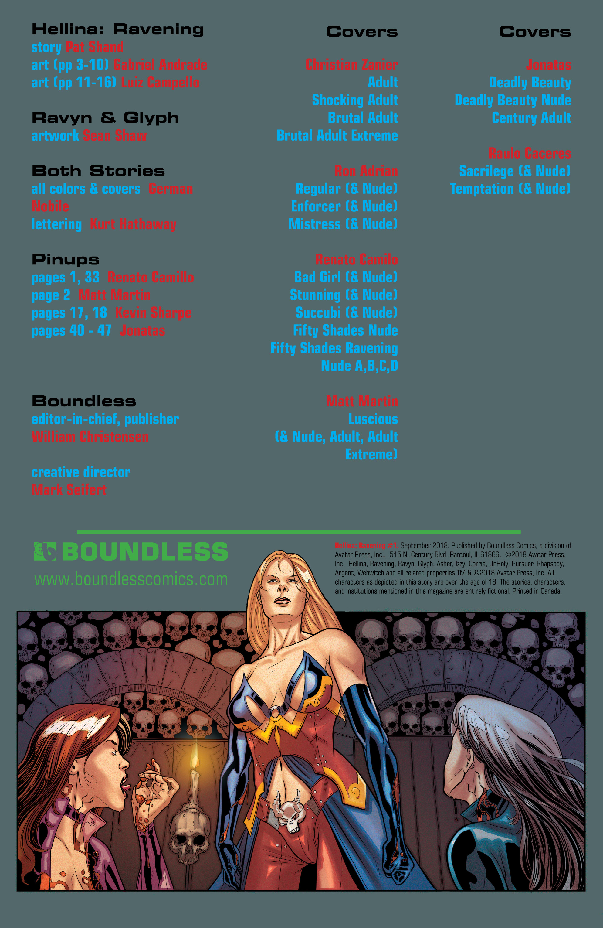 Hellina: Ravening (2018-) (ADULT): Chapter 1 - Page 2