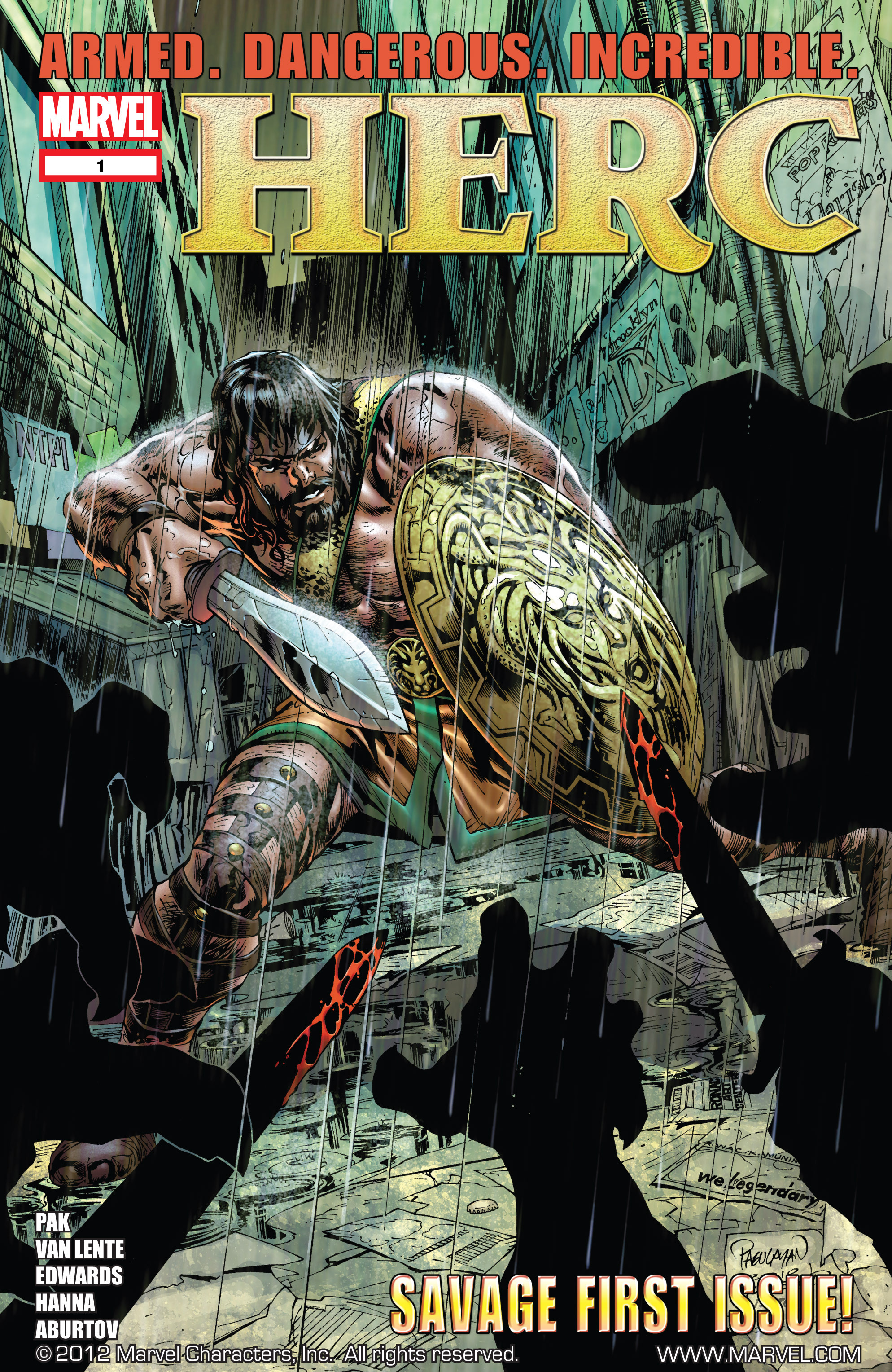 Herc: The Complete Series by Grek Pak and Fred Van Lente (2015): Chapter TPB - Page 3