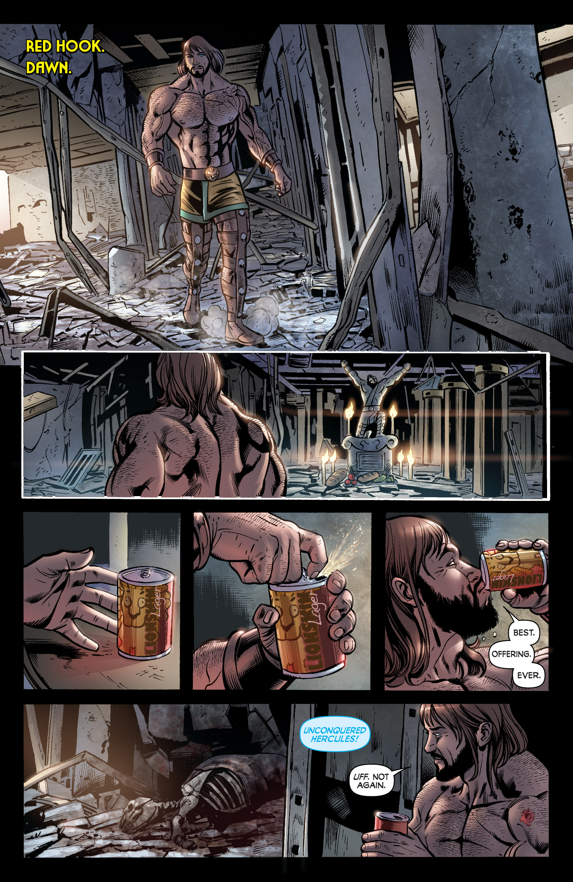 Herc: The Complete Series by Grek Pak and Fred Van Lente (2015): Chapter TPB - Page 14