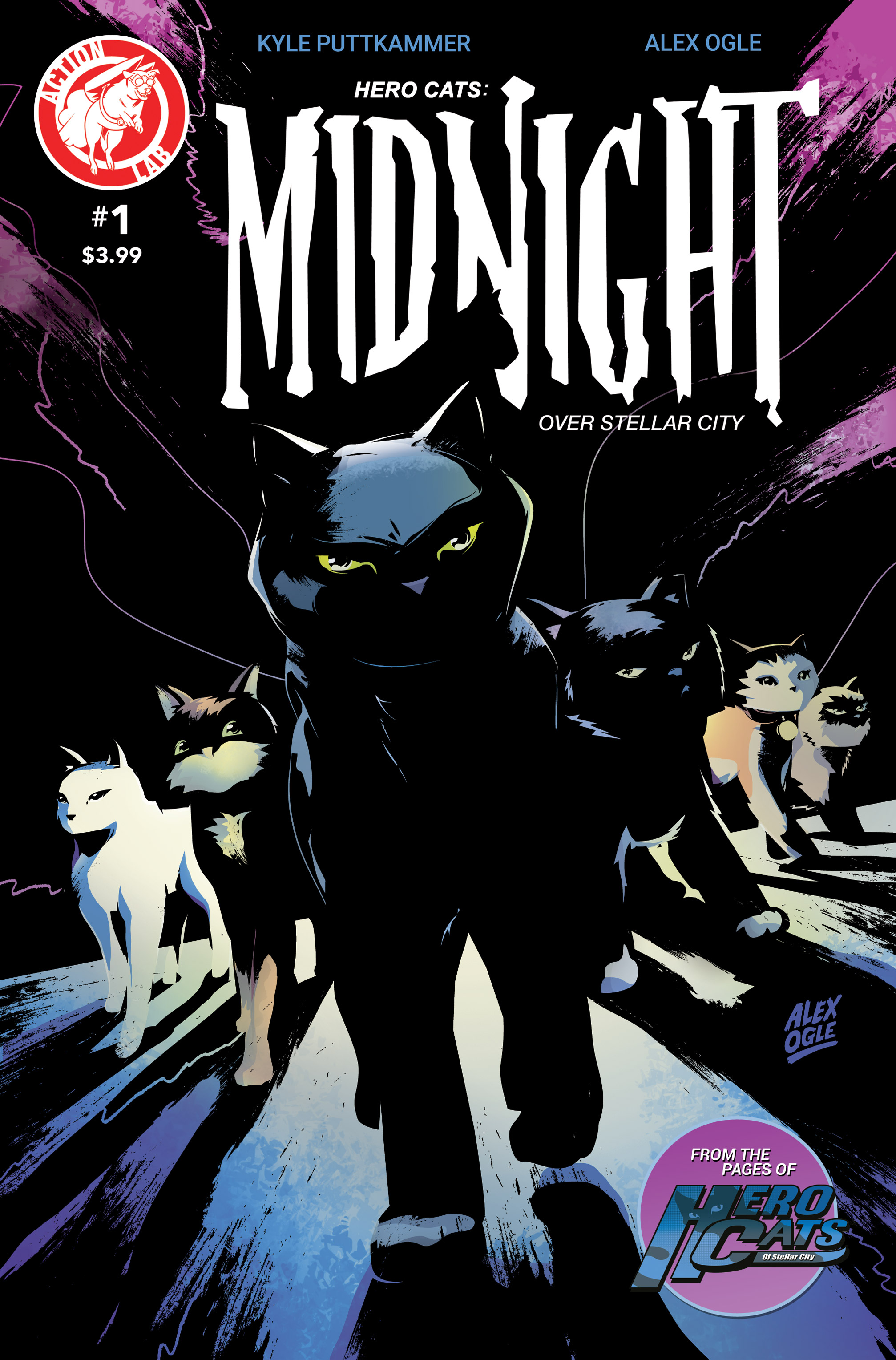 Hero Cats: Midnight Over Stellar City Vol. 2: Chapter 1 - Page 1
