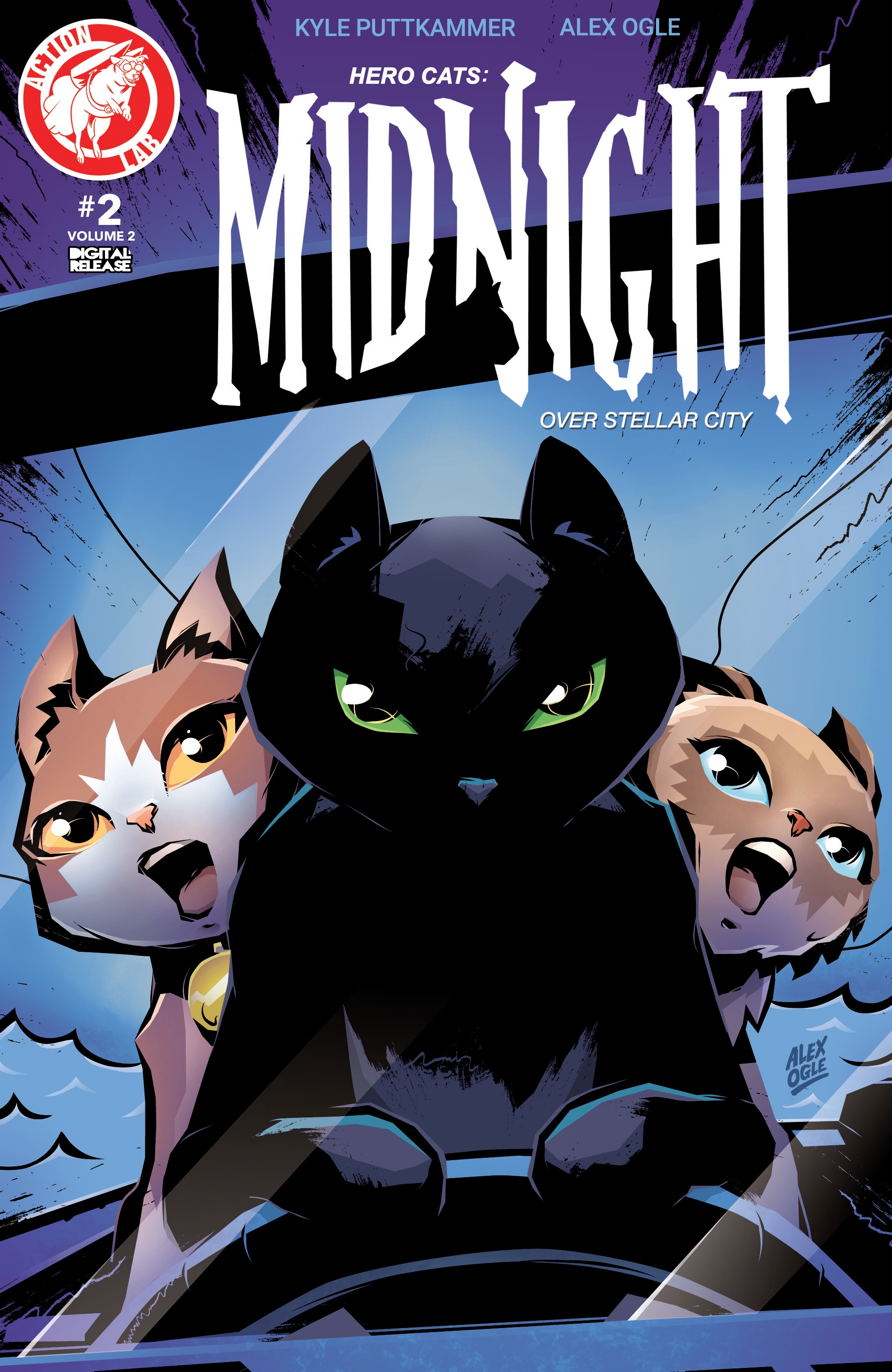 Hero Cats: Midnight Over Stellar City Vol. 2: Chapter 2 - Page 1