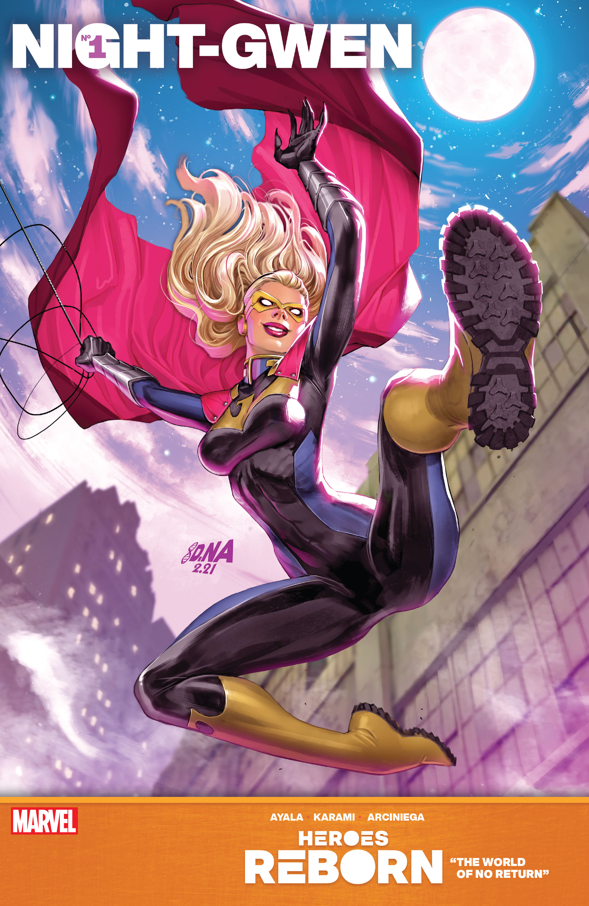 Heroes Reborn: Night-Gwen (2021-): Chapter 1 - Page 1