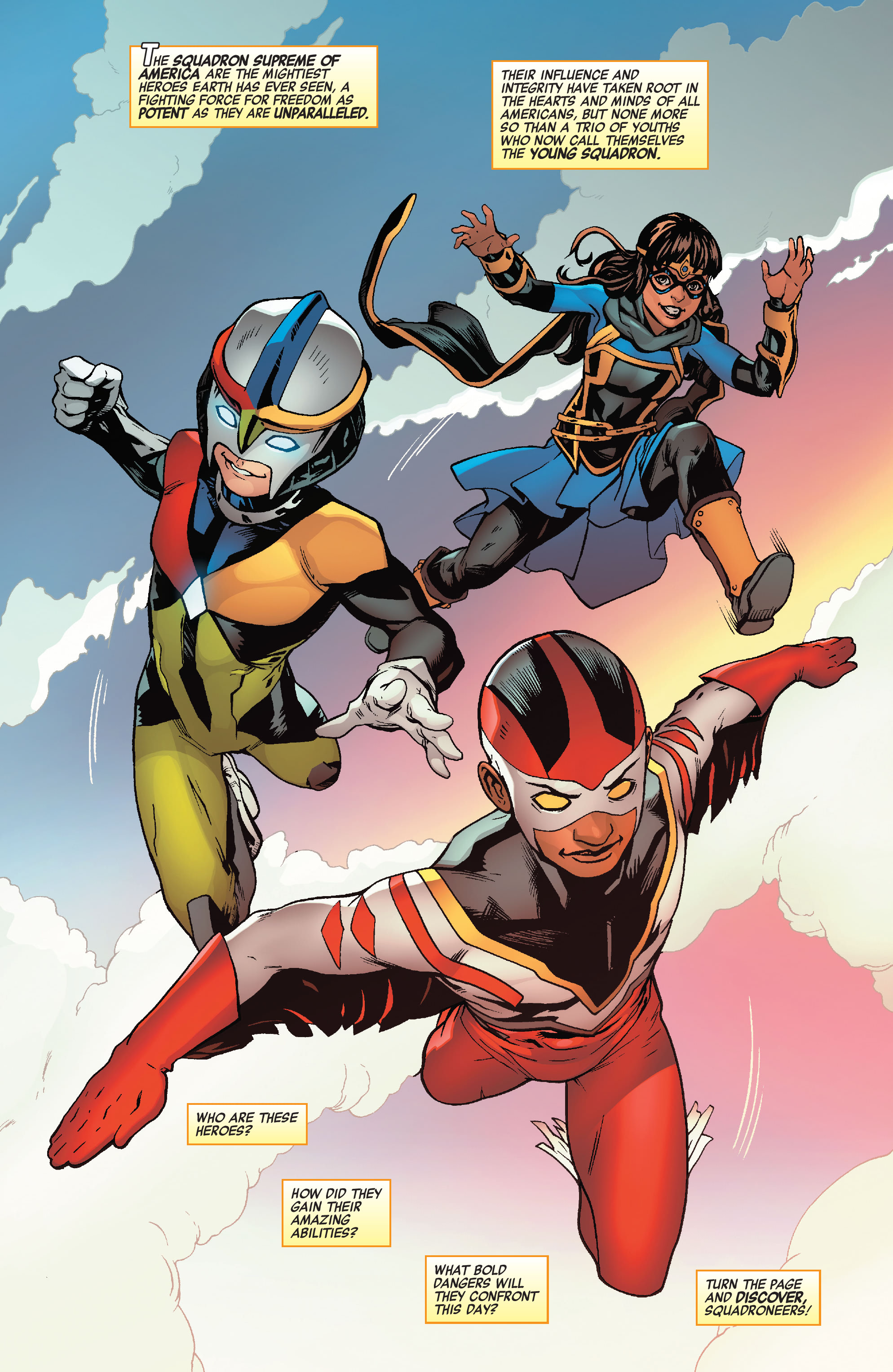 Heroes Reborn: Young Squadron (2021): Chapter 1 - Page 2