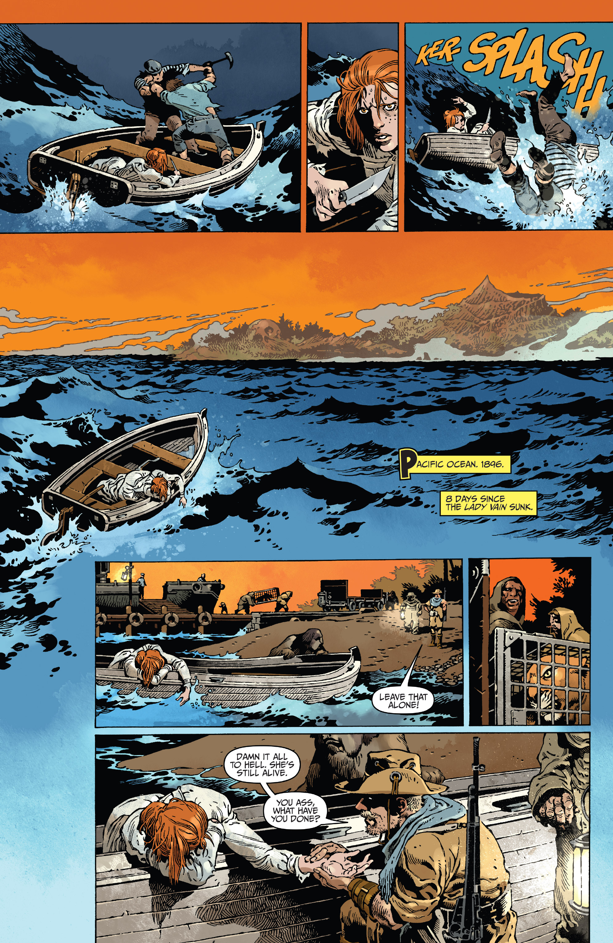 H.G. Wells' The Island of Dr. Moreau (2019): Chapter 1 - Page 3