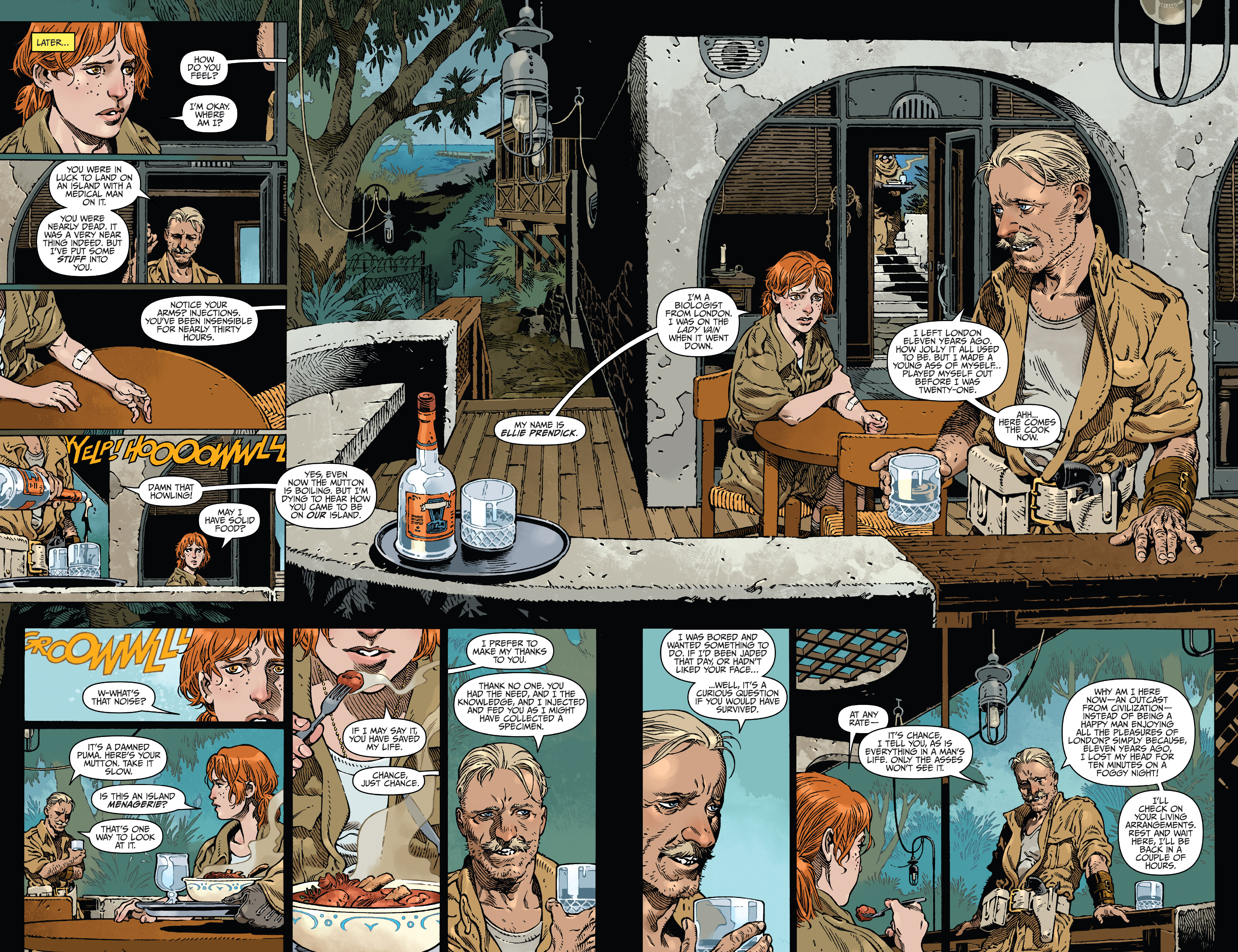 H.G. Wells' The Island of Dr. Moreau (2019): Chapter 1 - Page 4