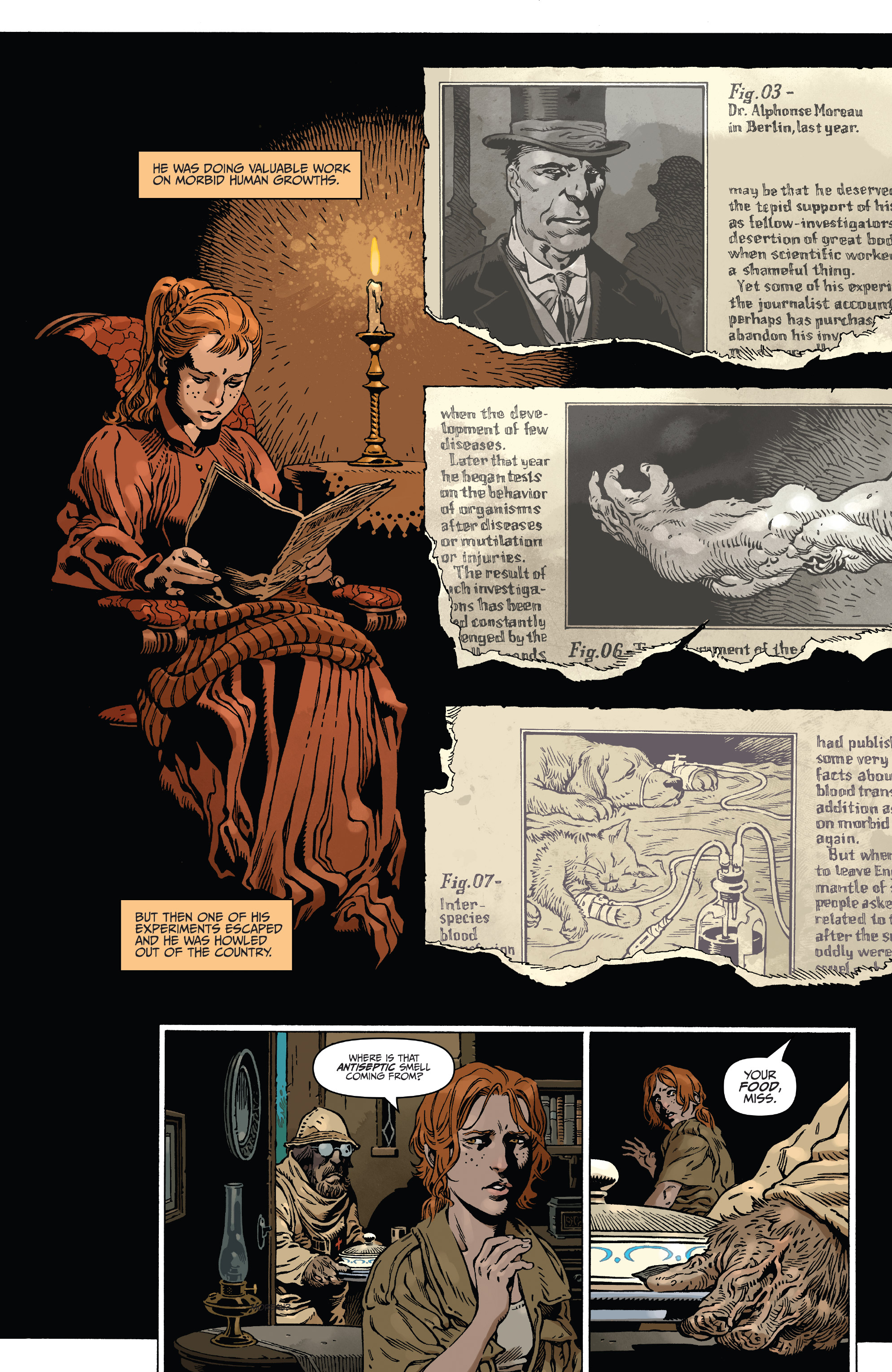 H.G. Wells' The Island of Dr. Moreau (2019): Chapter 1 - Page 7