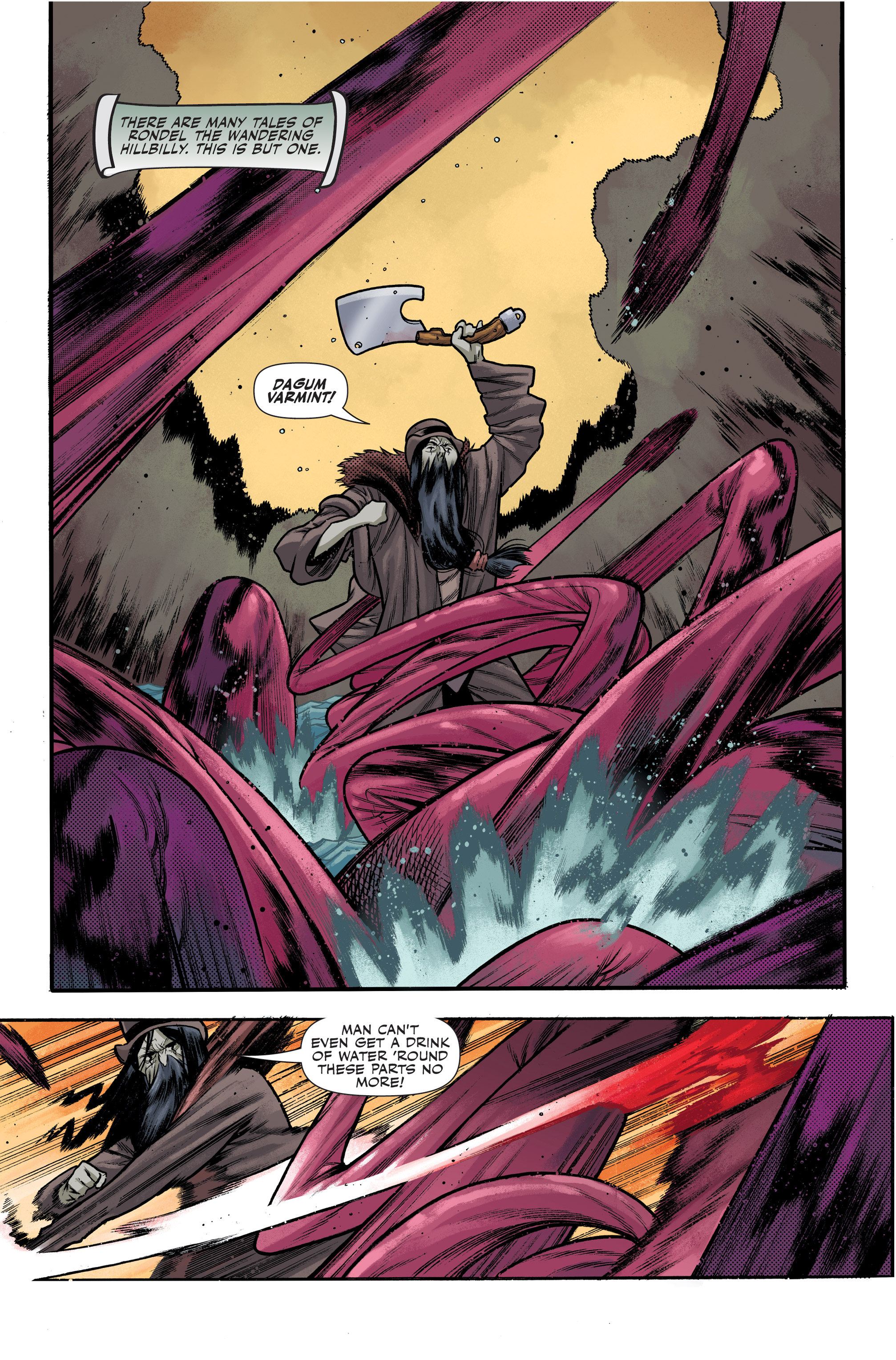 Hillbilly: Red-Eyed Witchery From Beyond (2018-): Chapter 1 - Page 9