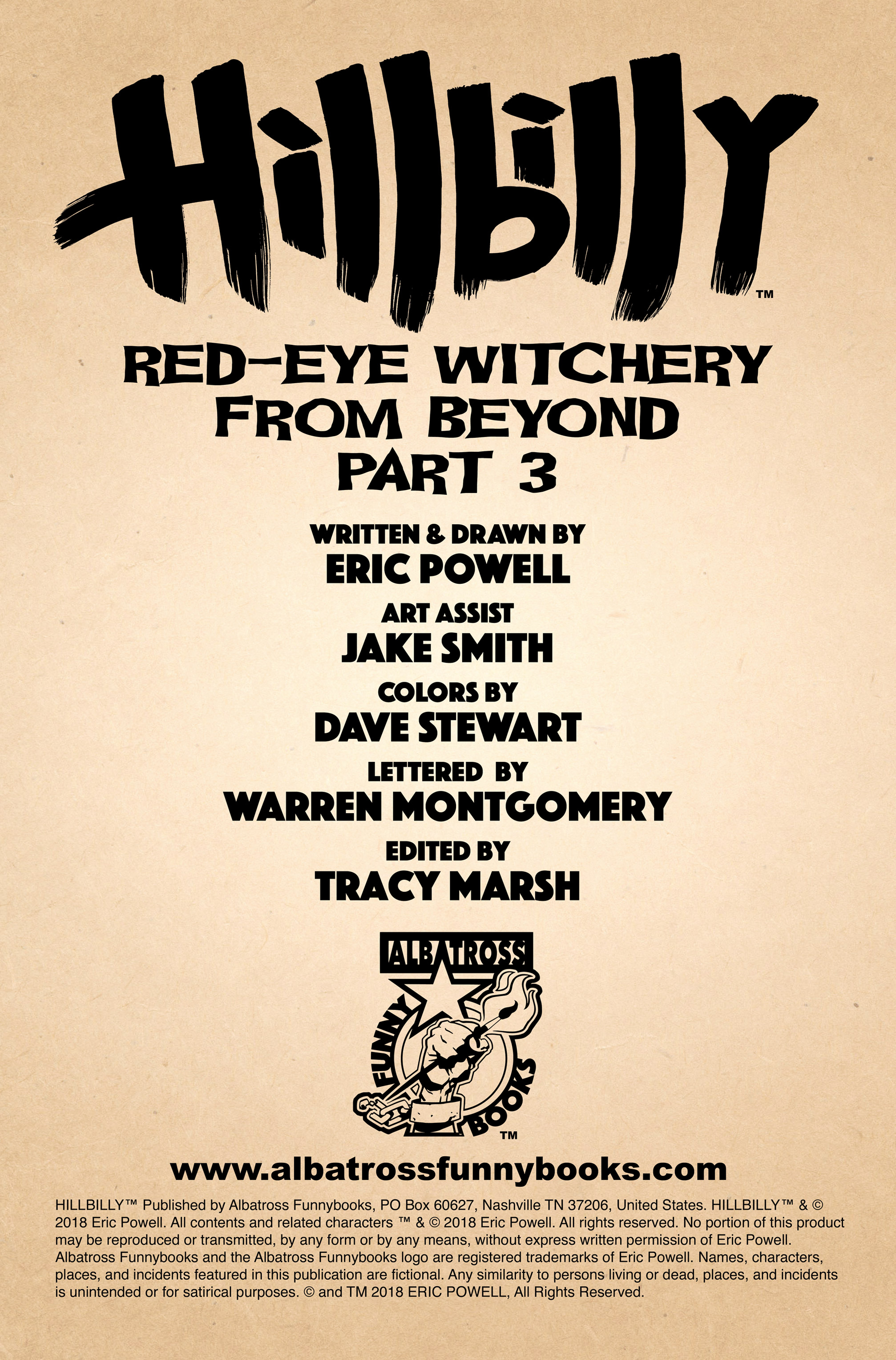 Hillbilly: Red-Eyed Witchery From Beyond (2018-): Chapter 3 - Page 2