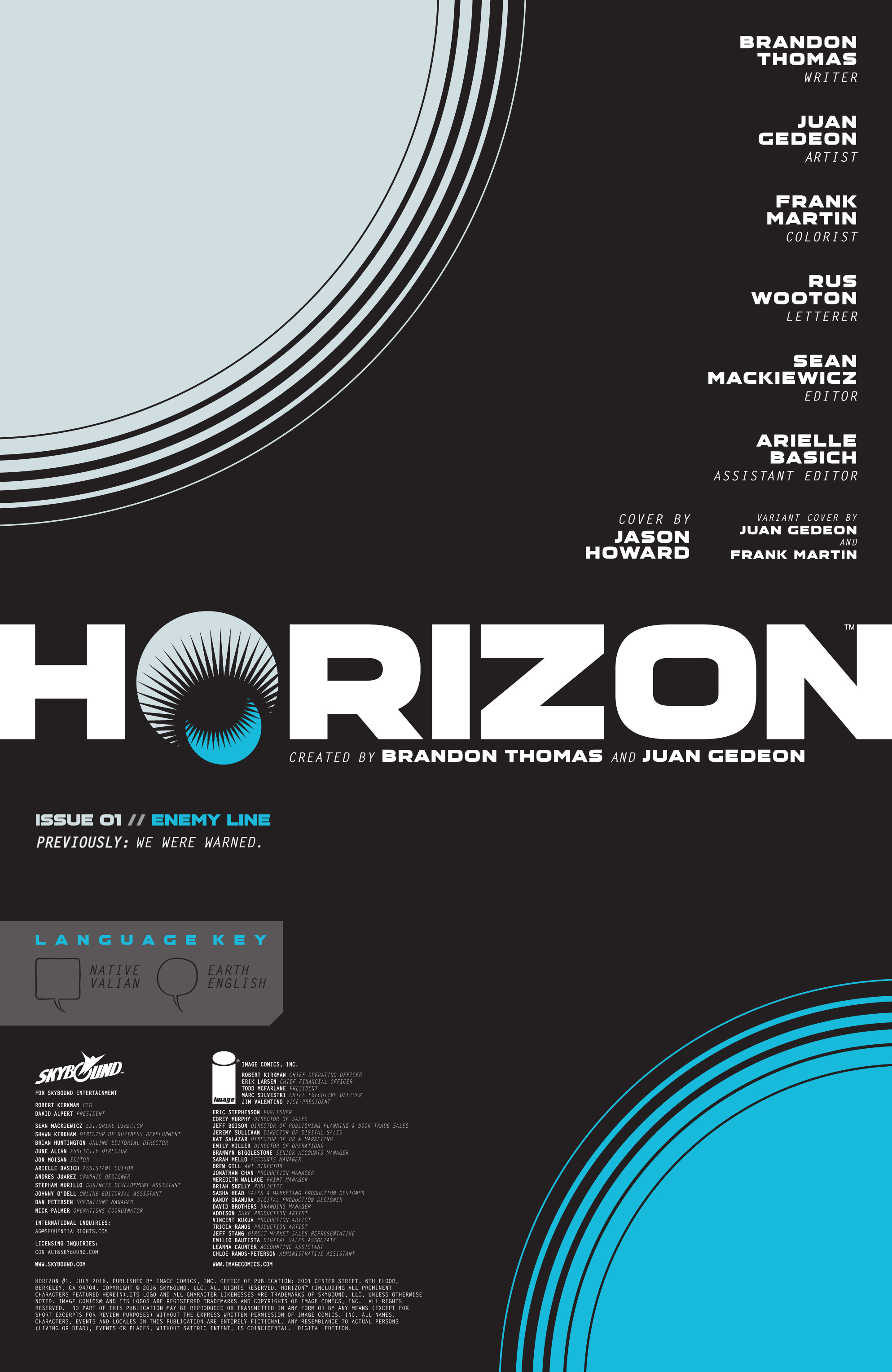 Horizon (2016-): Chapter 1 - Page 2