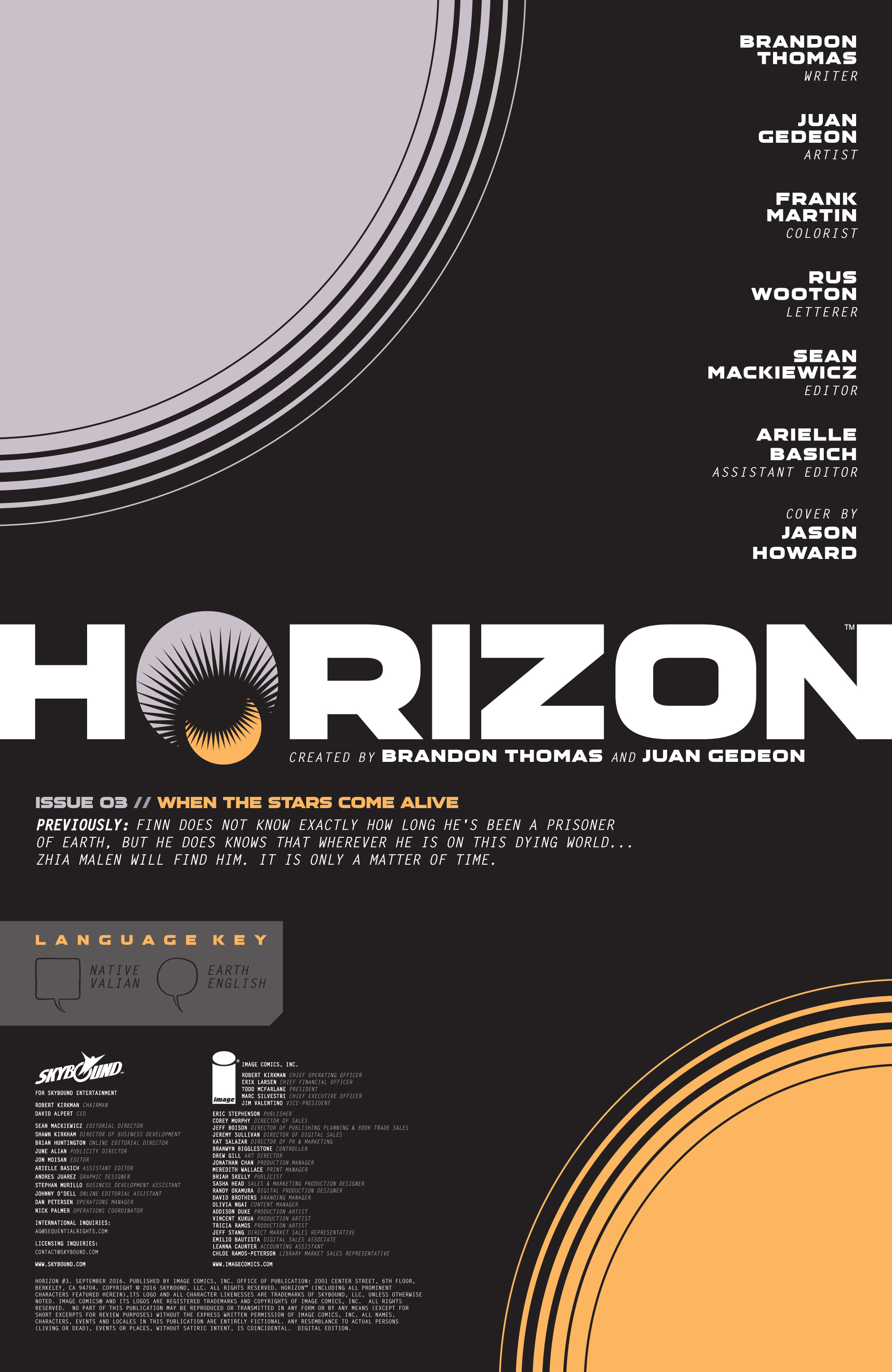 Horizon (2016-): Chapter 3 - Page 2