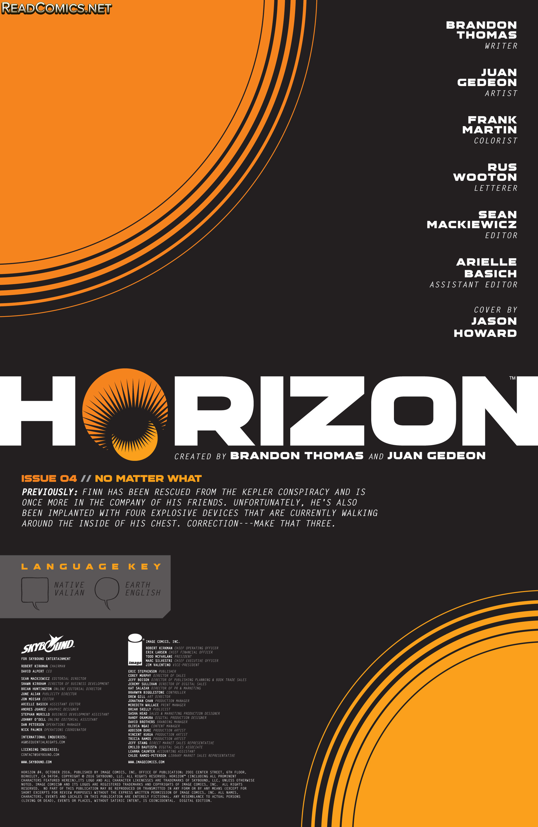 Horizon (2016-): Chapter 4 - Page 2