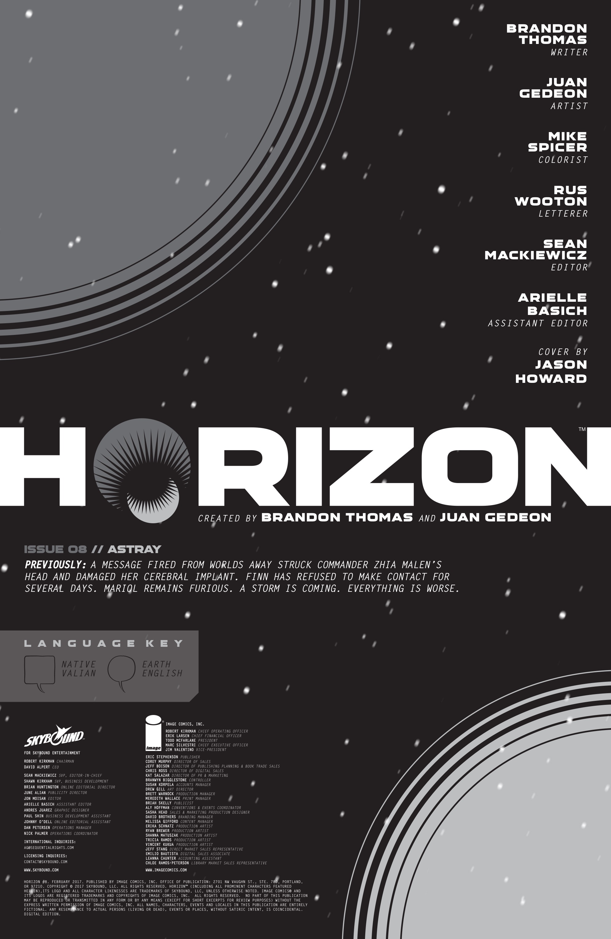 Horizon (2016-): Chapter 8 - Page 2