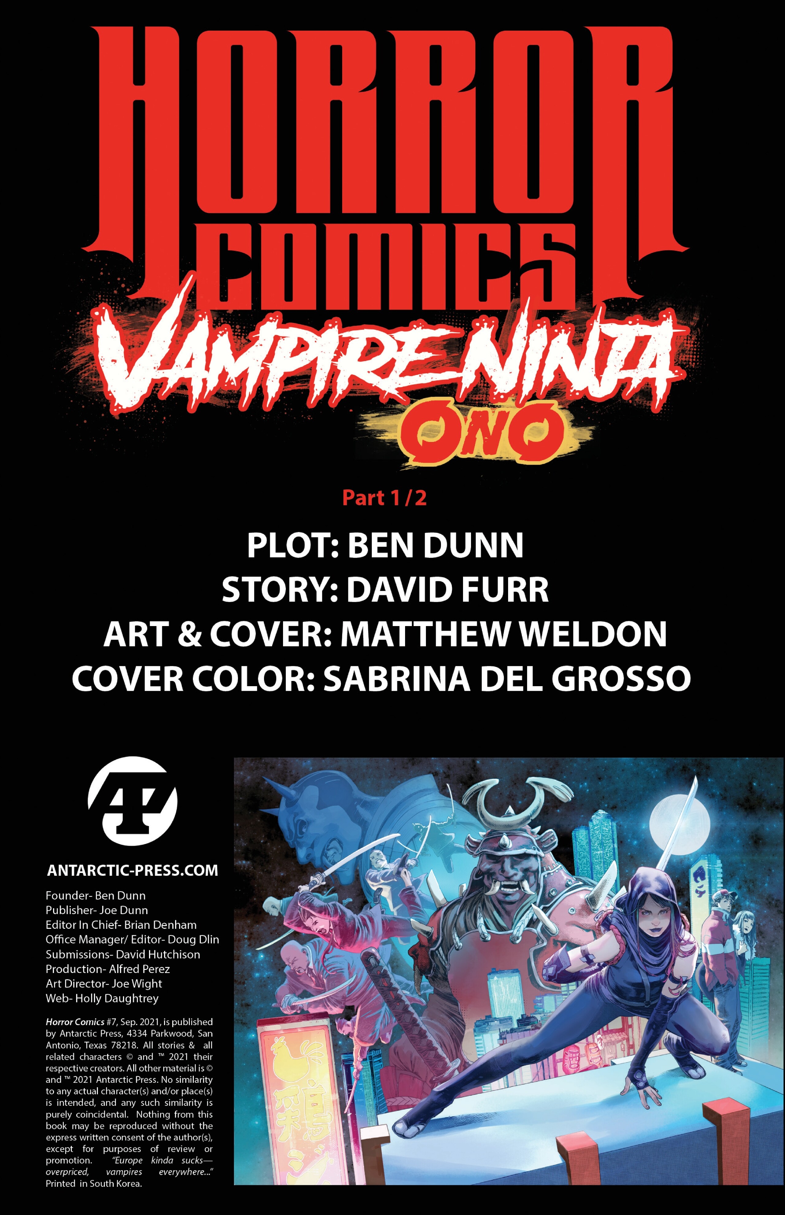 Horror Comics (2019): Chapter 7 - Page 3