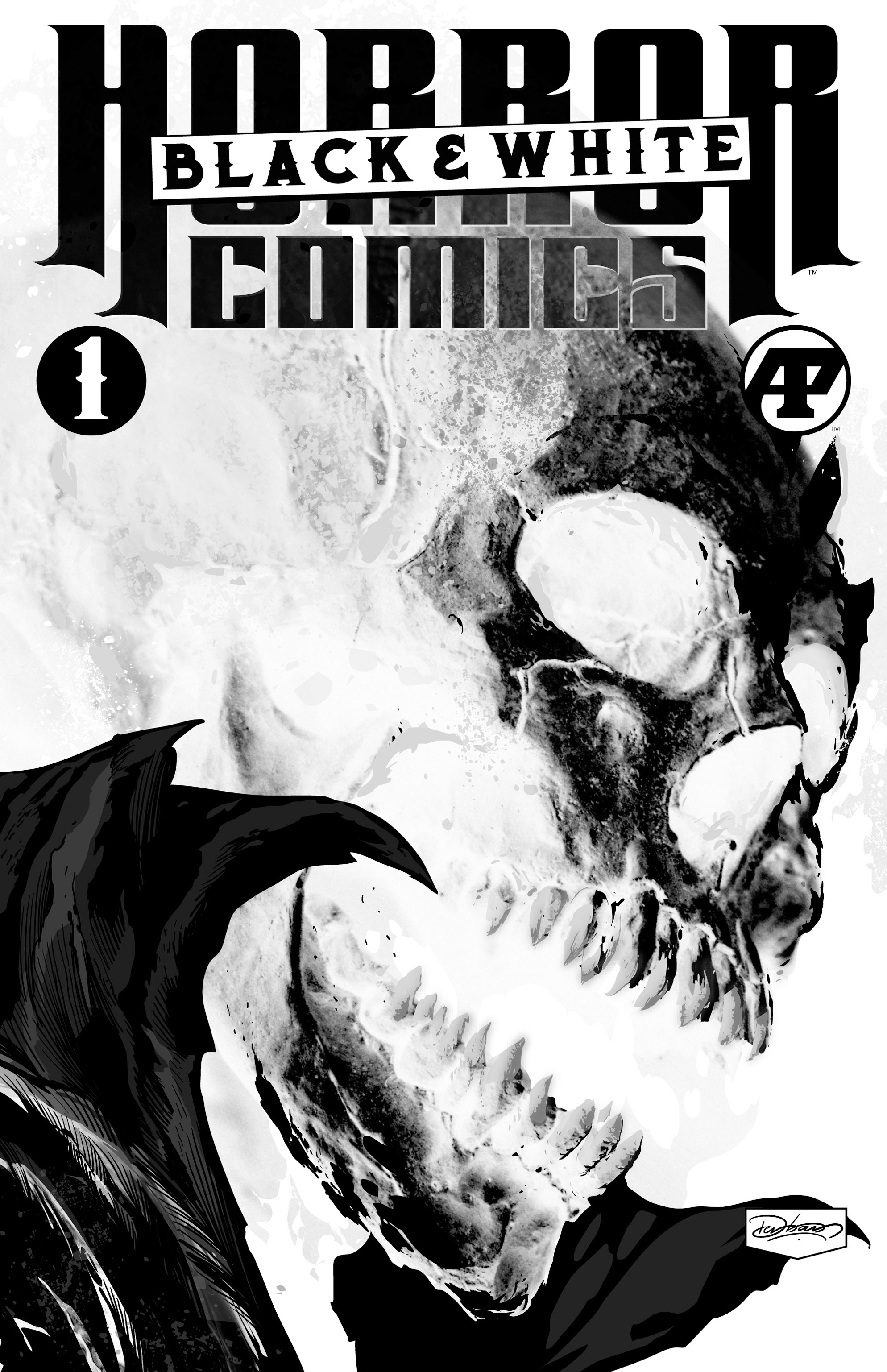 Horror Comics Black & White (2021-): Chapter 1 - Page 1