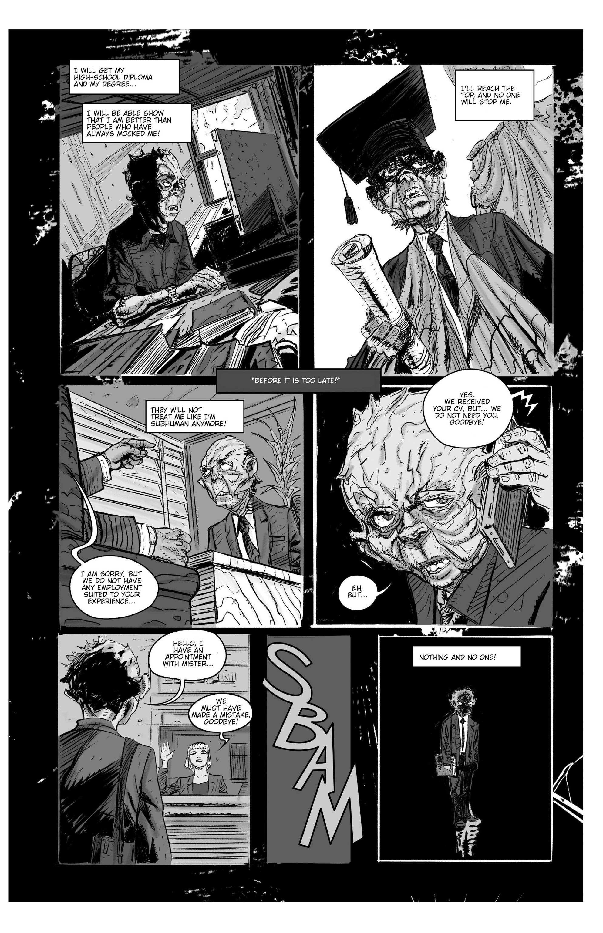 Horror Comics Black & White (2021-): Chapter 1 - Page 4