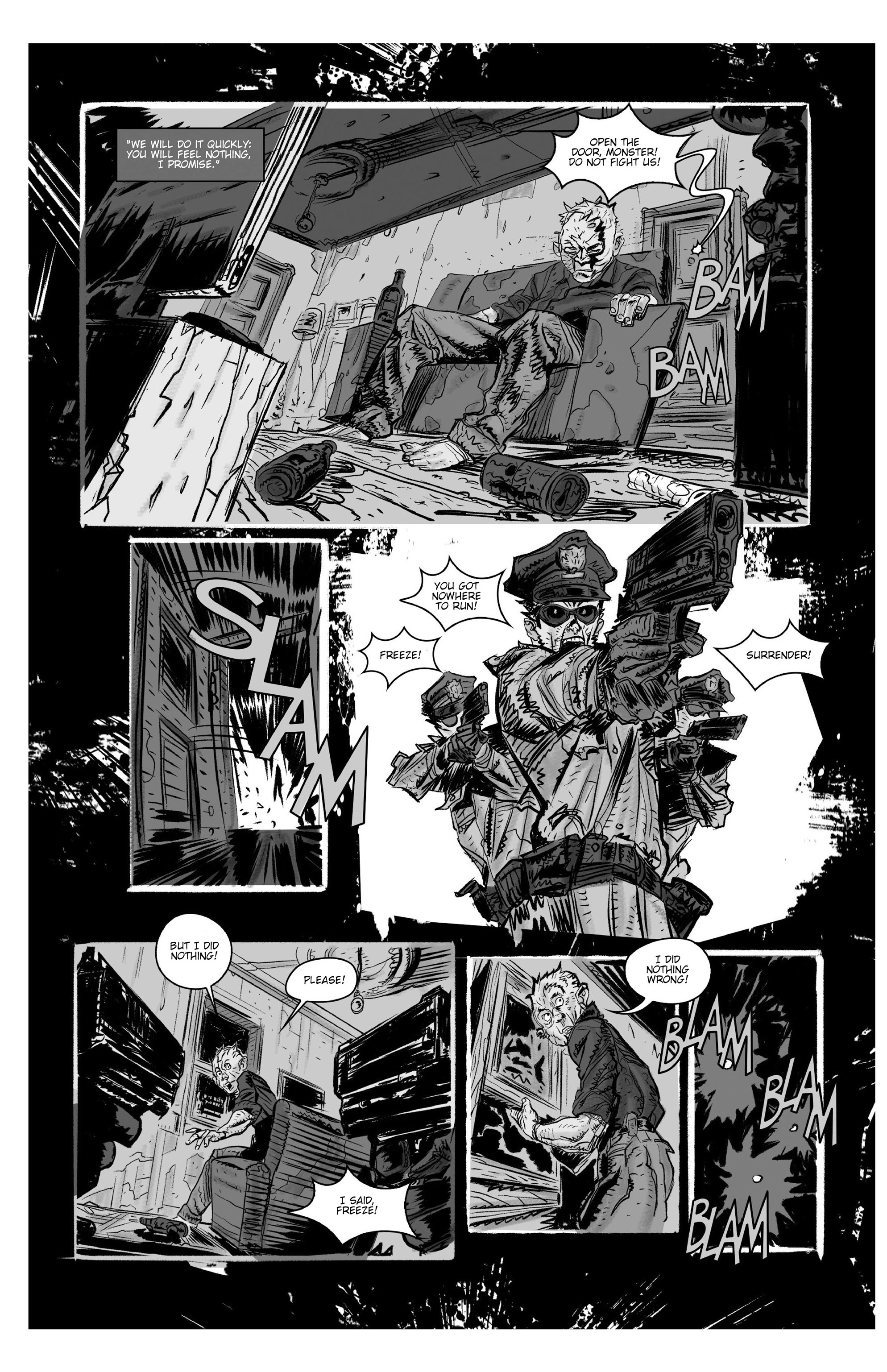 Horror Comics Black & White (2021-): Chapter 1 - Page 5
