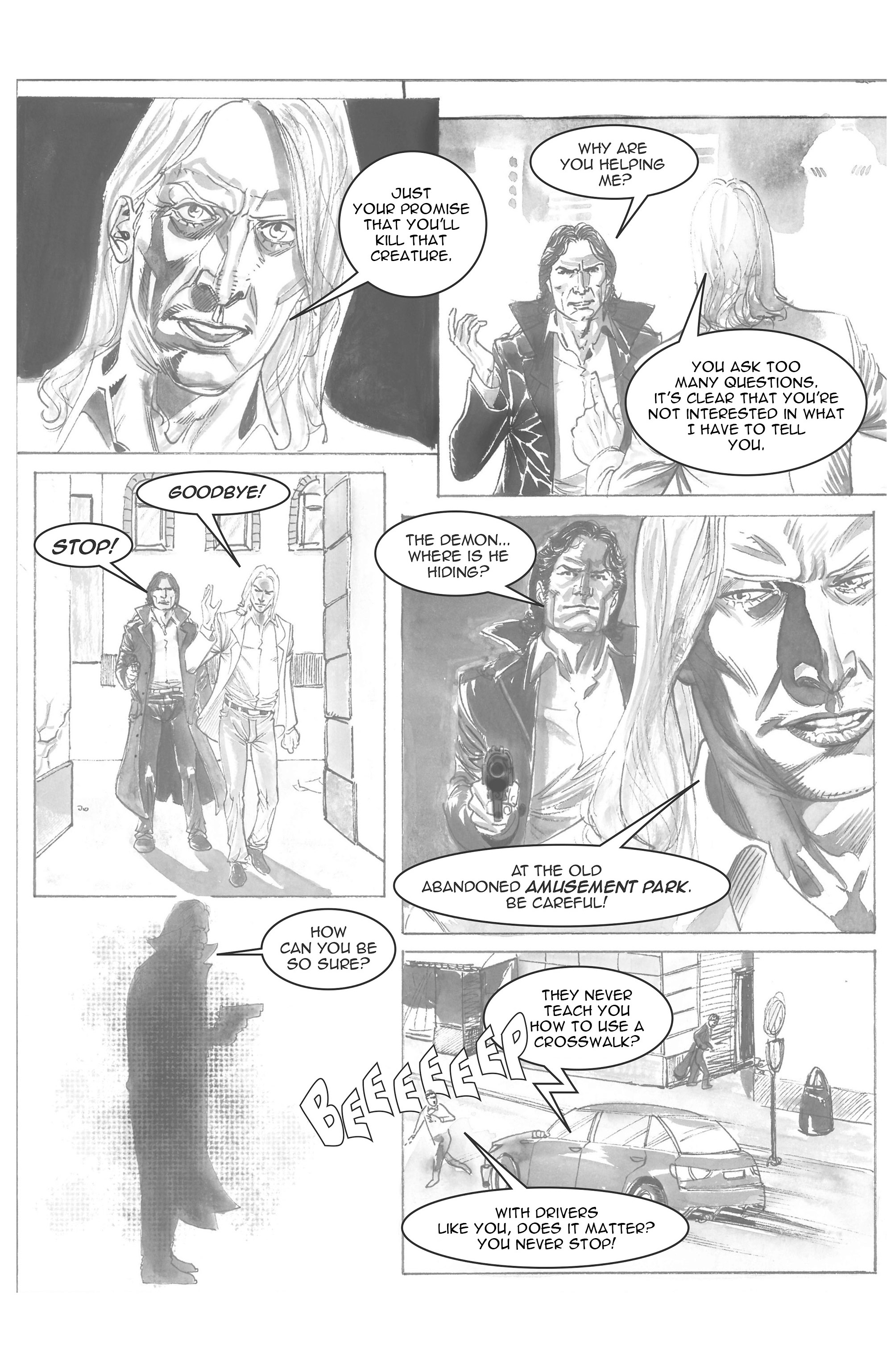 Horror Comics Black & White (2021-): Chapter 1 - Page 9
