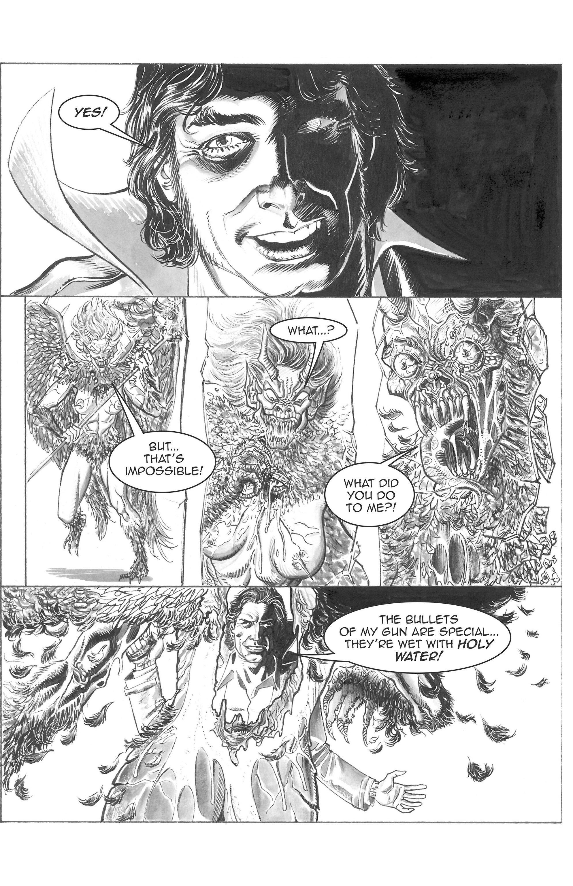 Horror Comics Black & White (2021-): Chapter 1 - Page 14