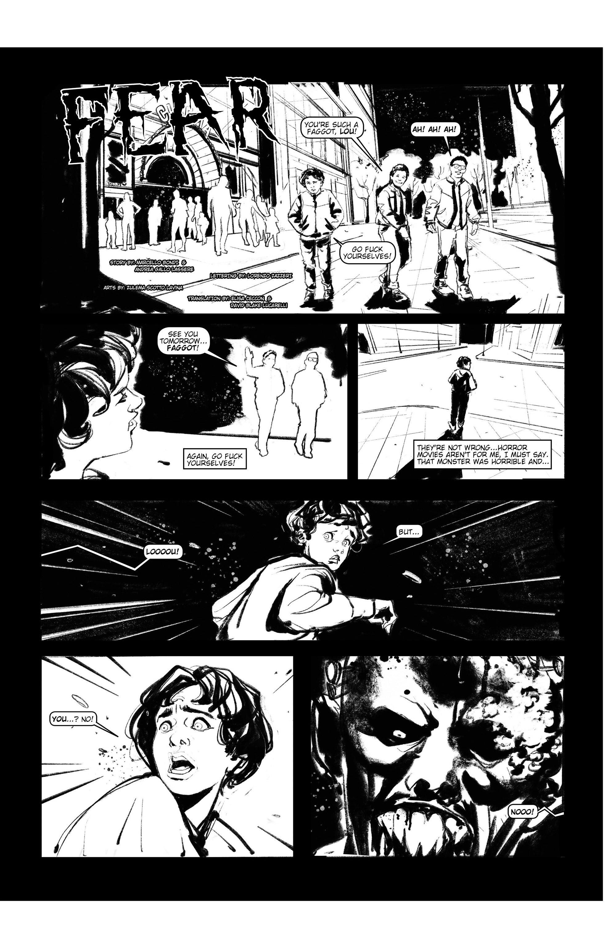 Horror Comics Black & White (2021-): Chapter 1 - Page 20