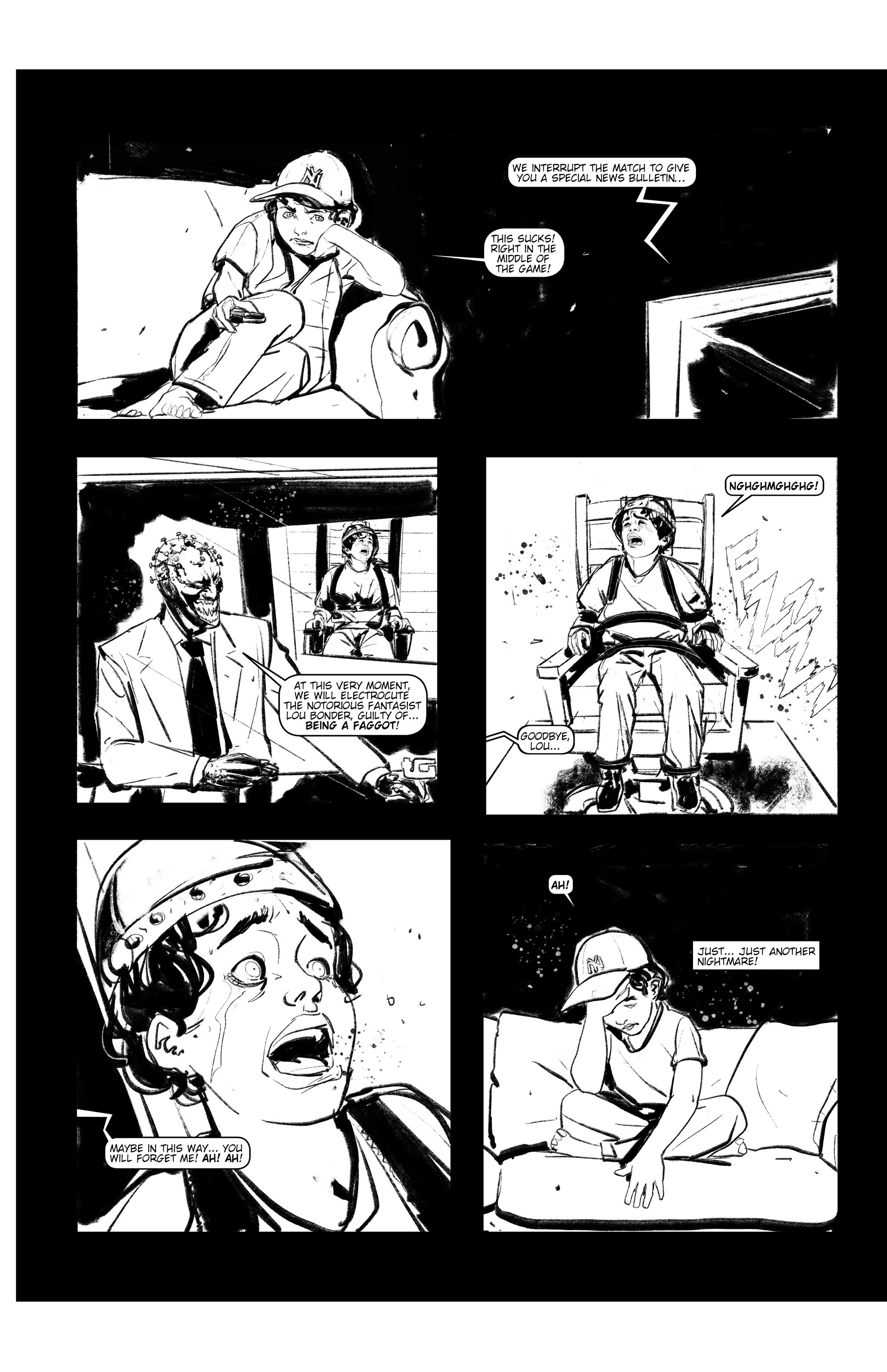 Horror Comics Black & White (2021-): Chapter 1 - Page 23