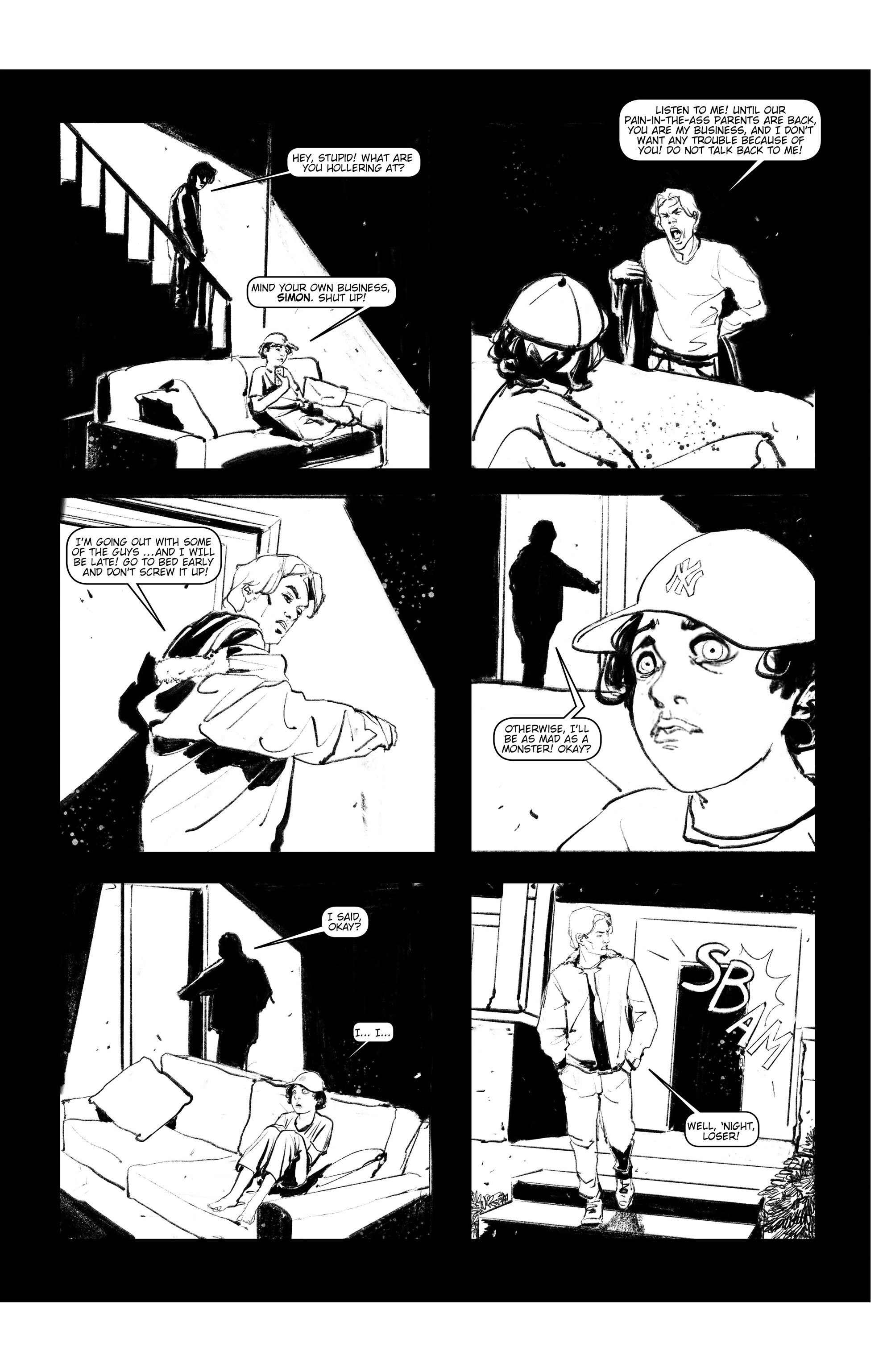 Horror Comics Black & White (2021-): Chapter 1 - Page 24
