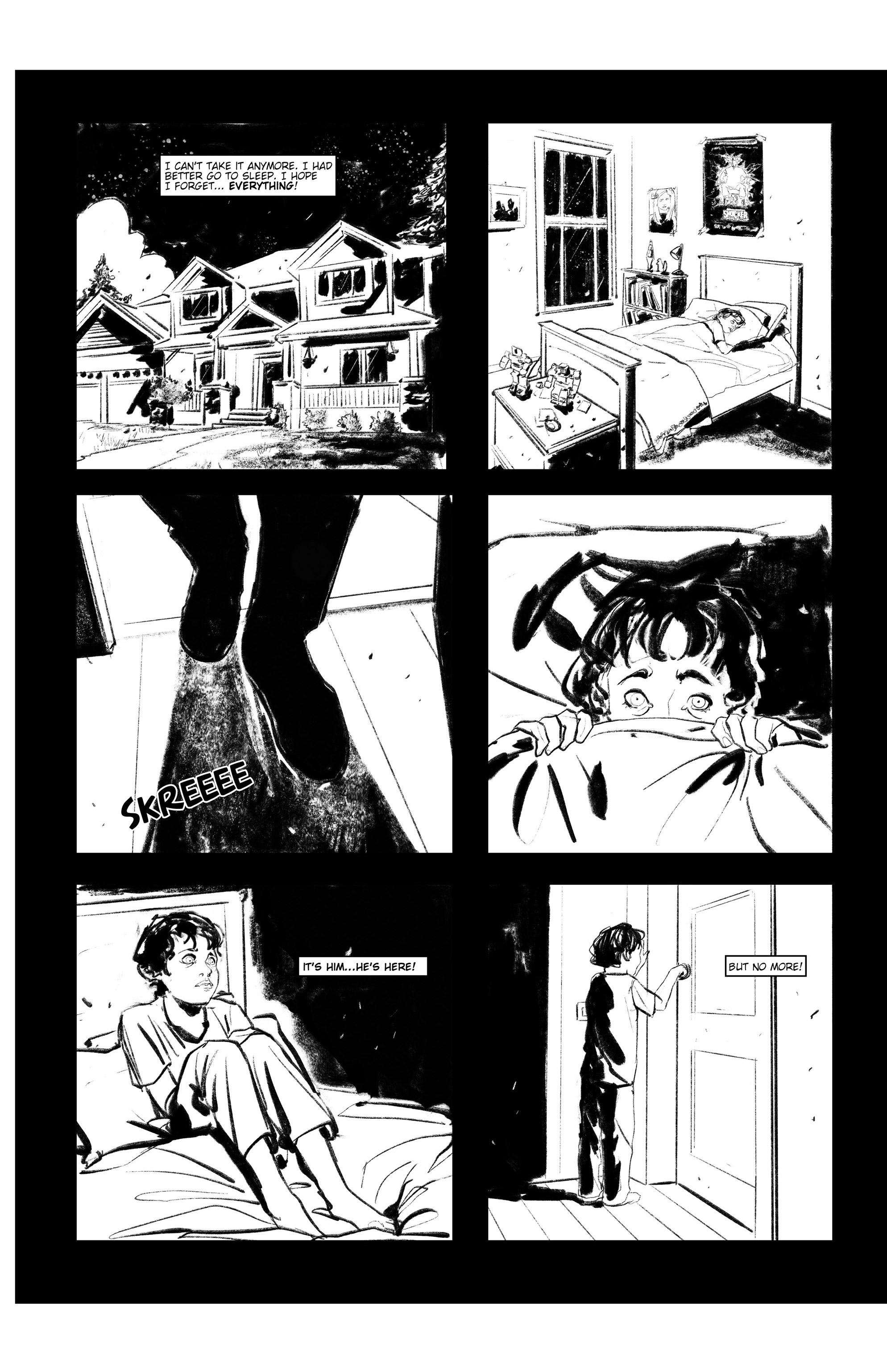 Horror Comics Black & White (2021-): Chapter 1 - Page 25