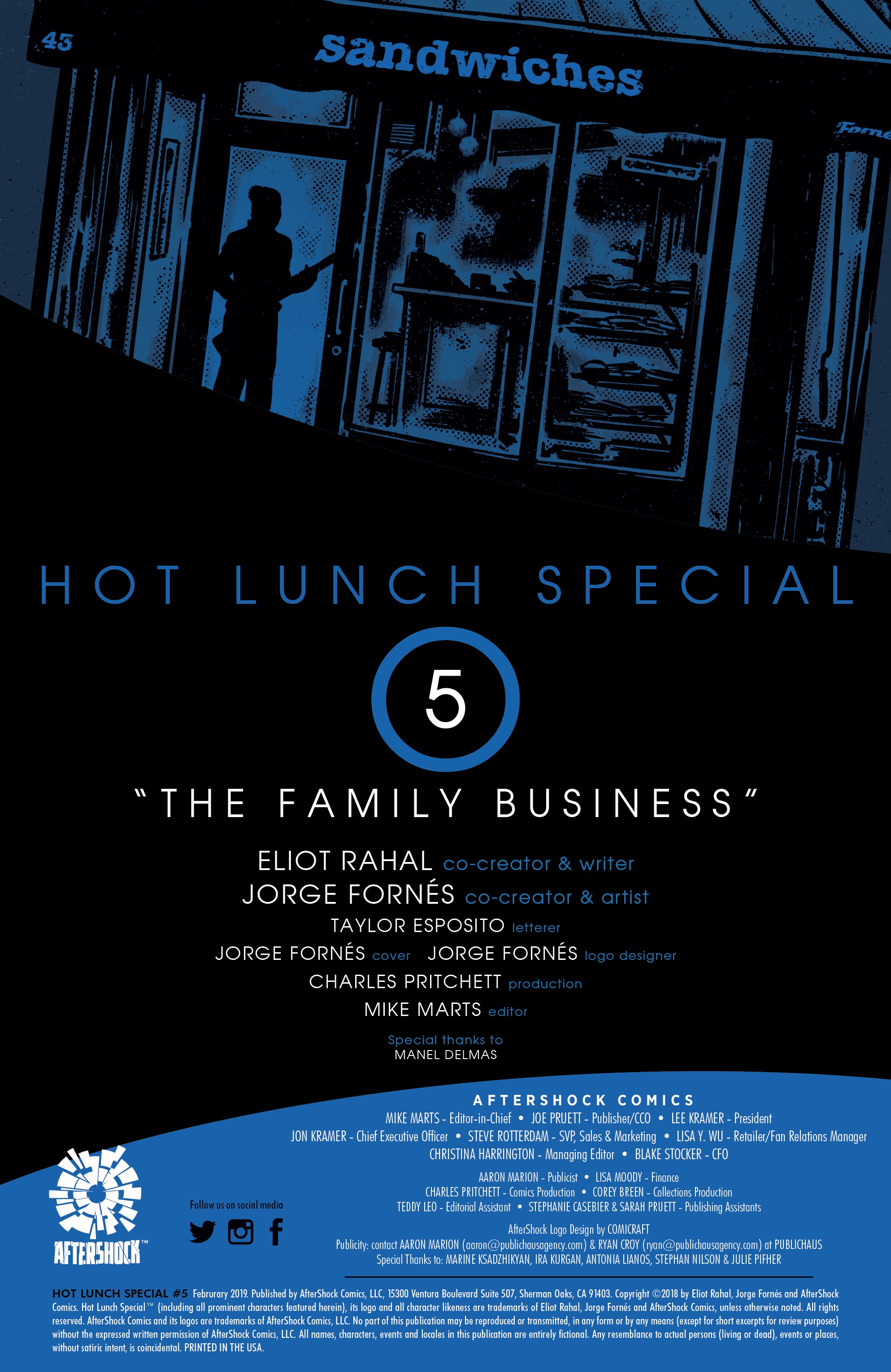 Hot Lunch Special (2018-): Chapter 5 - Page 2