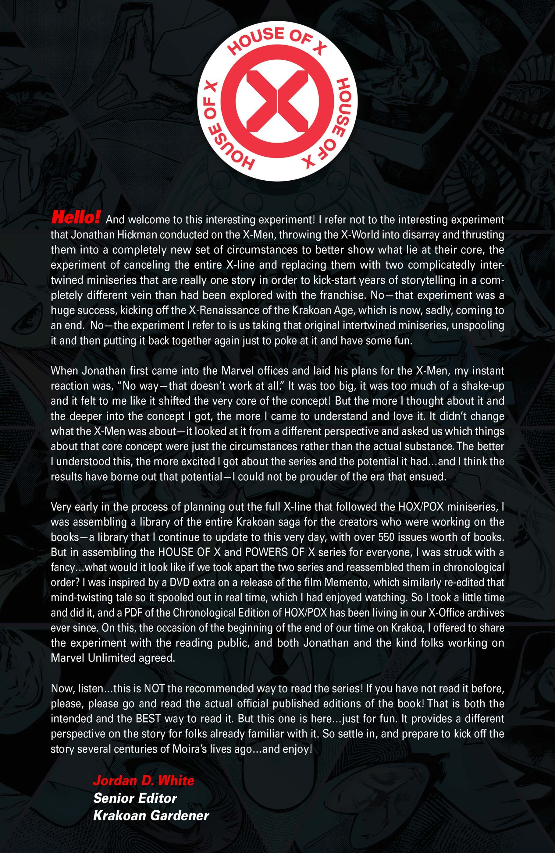 House of X/Powers of X: Chronological Edition (2024): Chapter 1 - Page 2