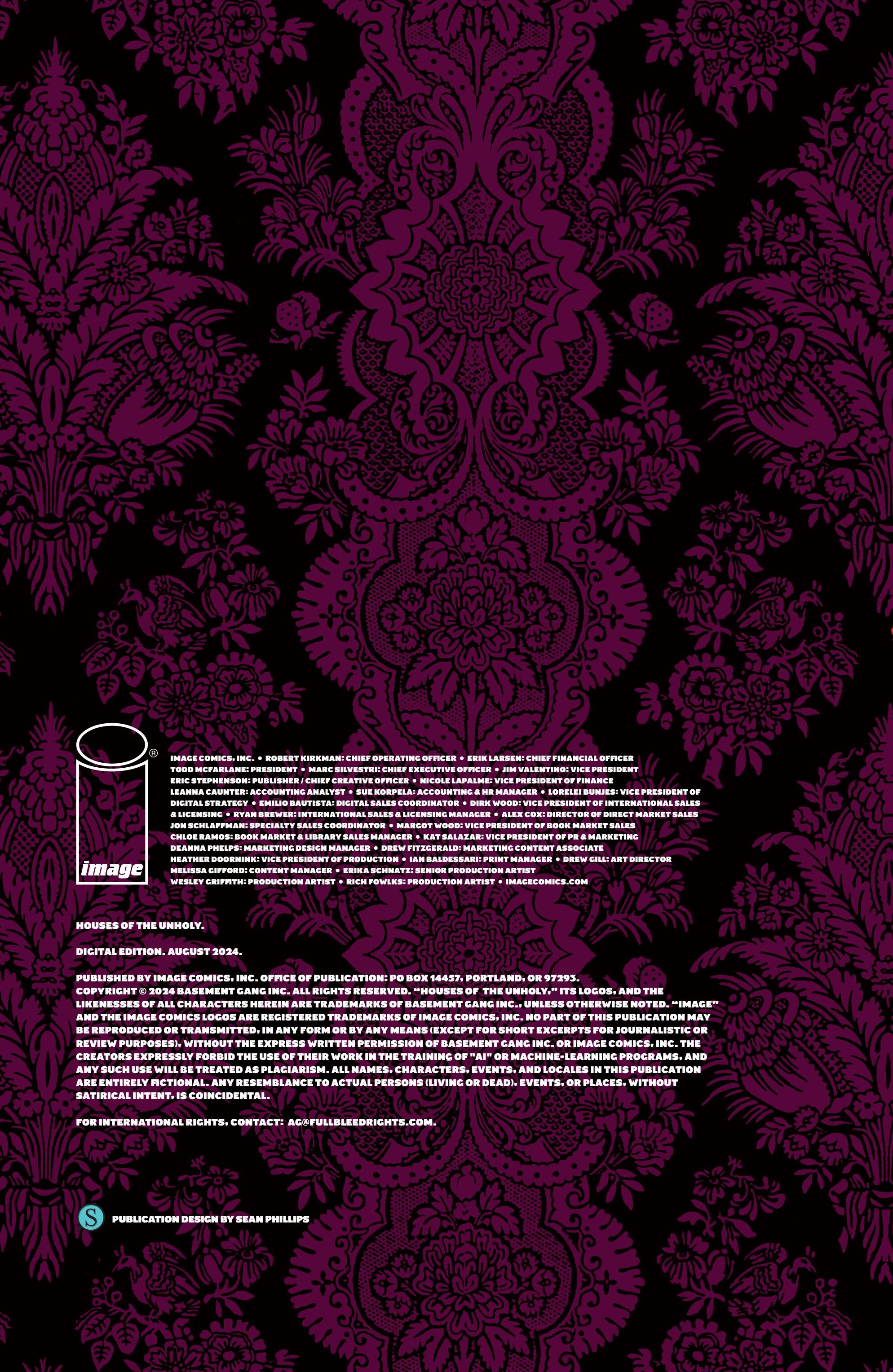 Houses of the Unholy (2024): Chapter HC - Page 3
