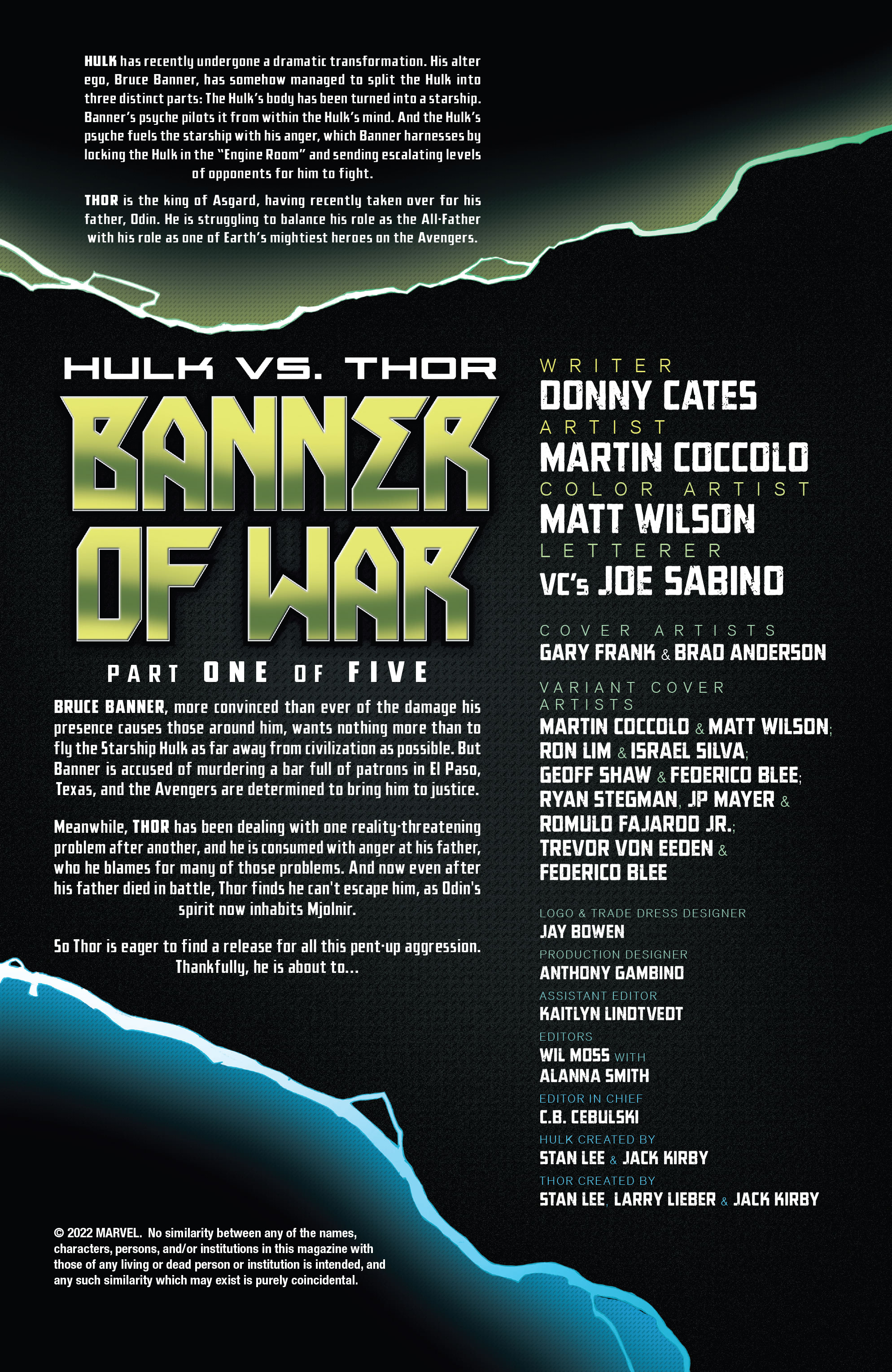 Hulk vs. Thor: Banner of War Alpha (2022-): Chapter 1 - Page 2