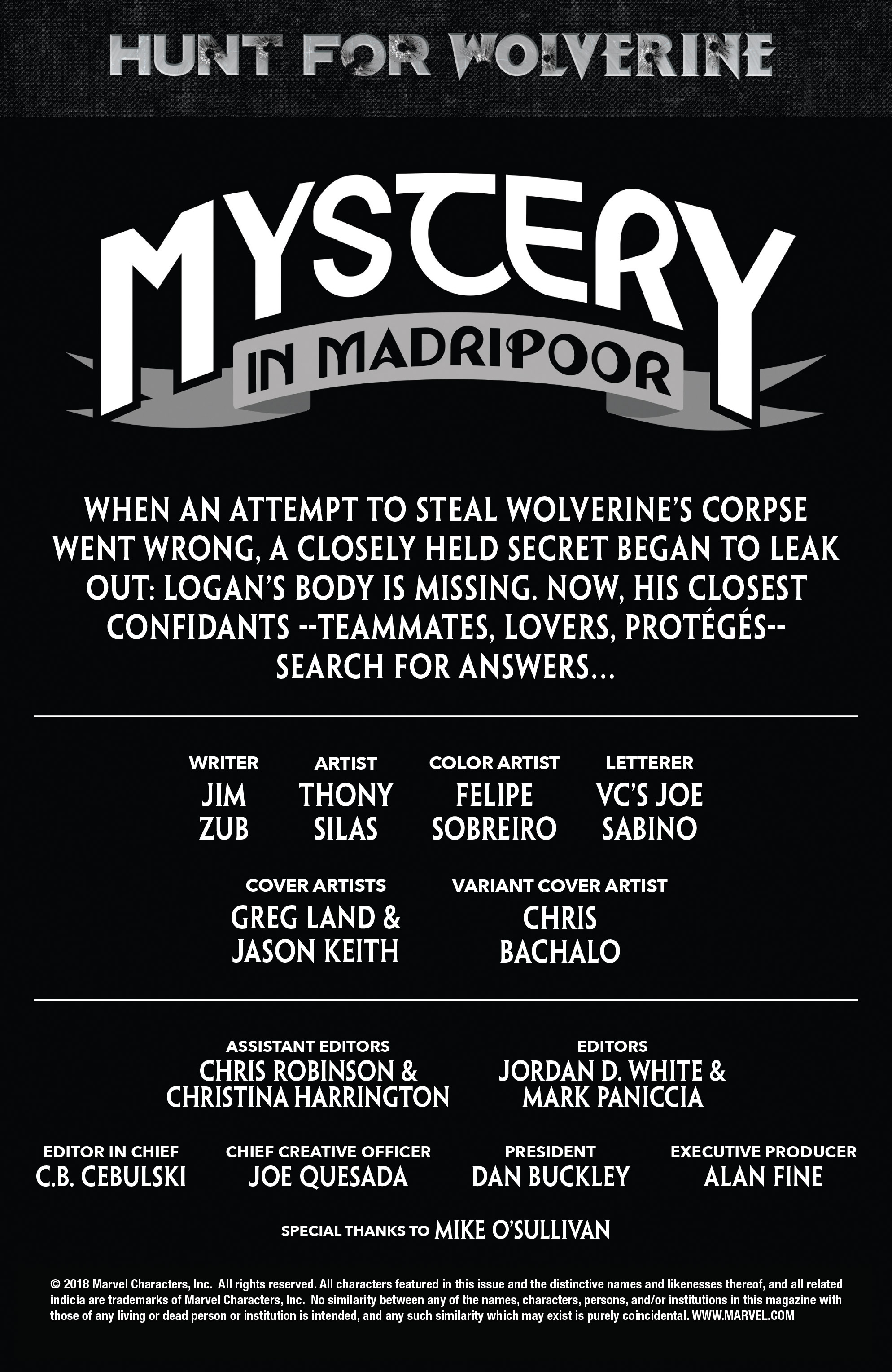 Hunt For Wolverine: Mystery In Madripoor (2018) : Chapter 1 - Page 2