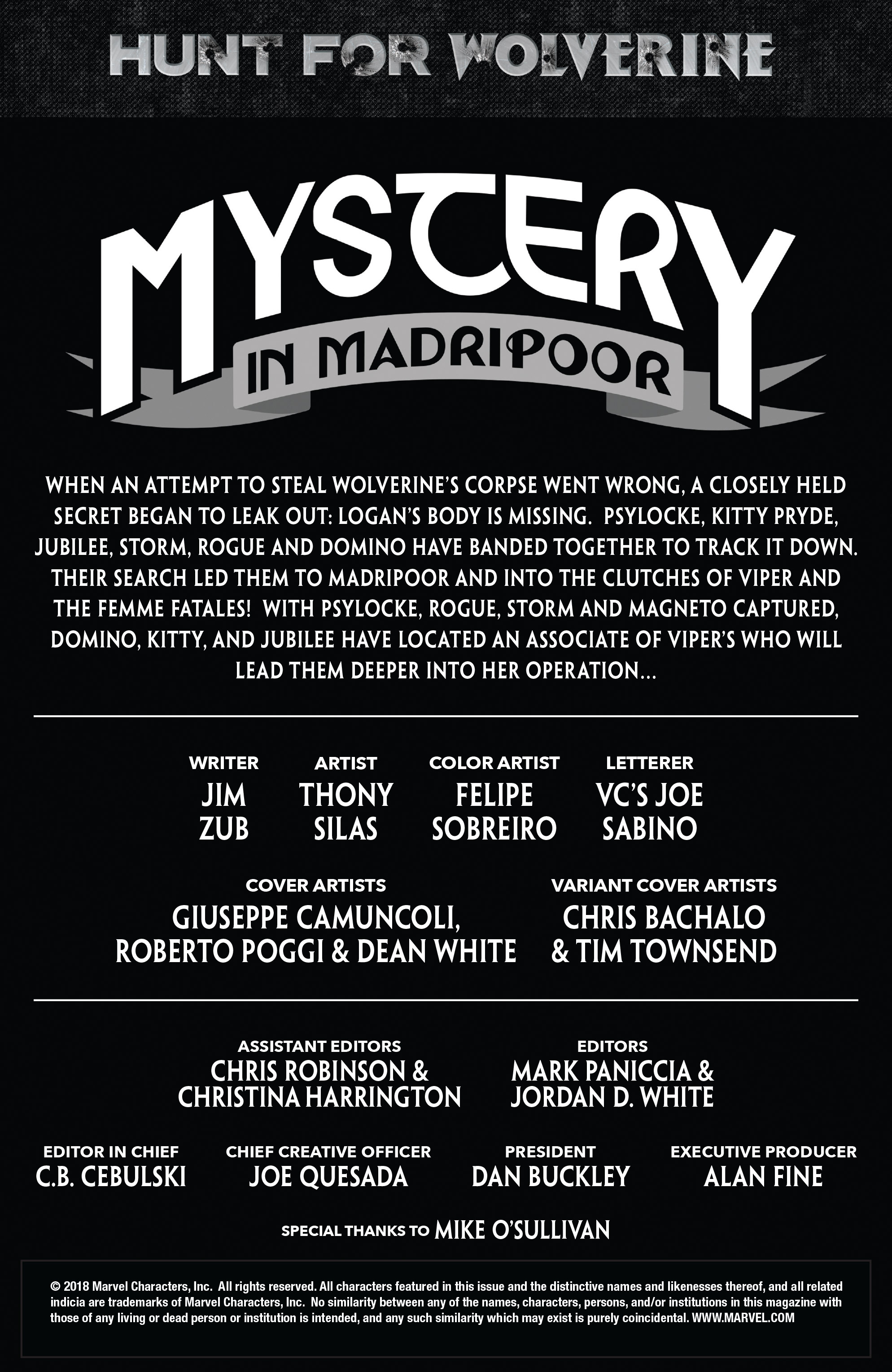 Hunt For Wolverine: Mystery In Madripoor (2018) : Chapter 3 - Page 2