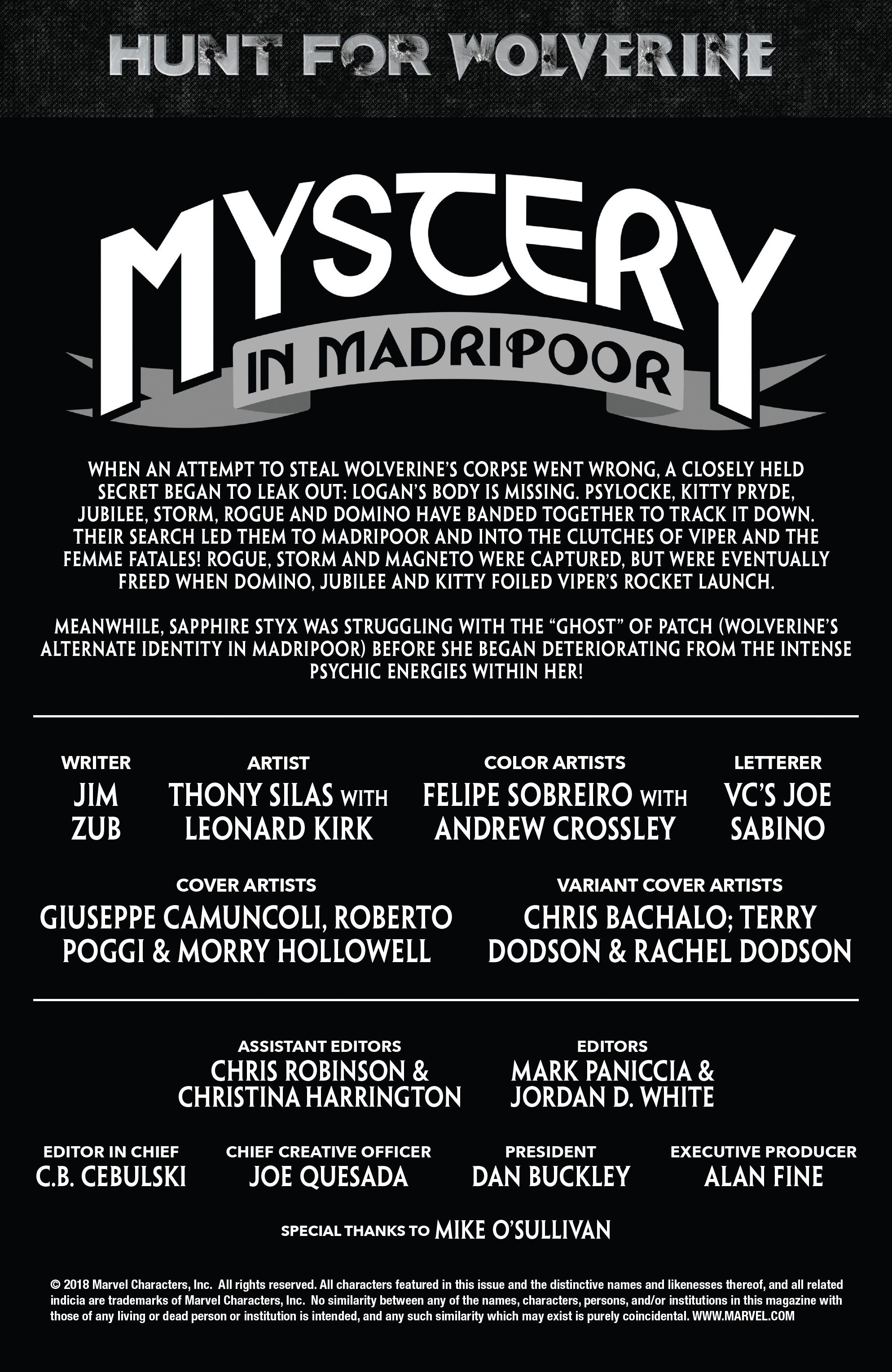 Hunt For Wolverine: Mystery In Madripoor (2018) : Chapter 4 - Page 2