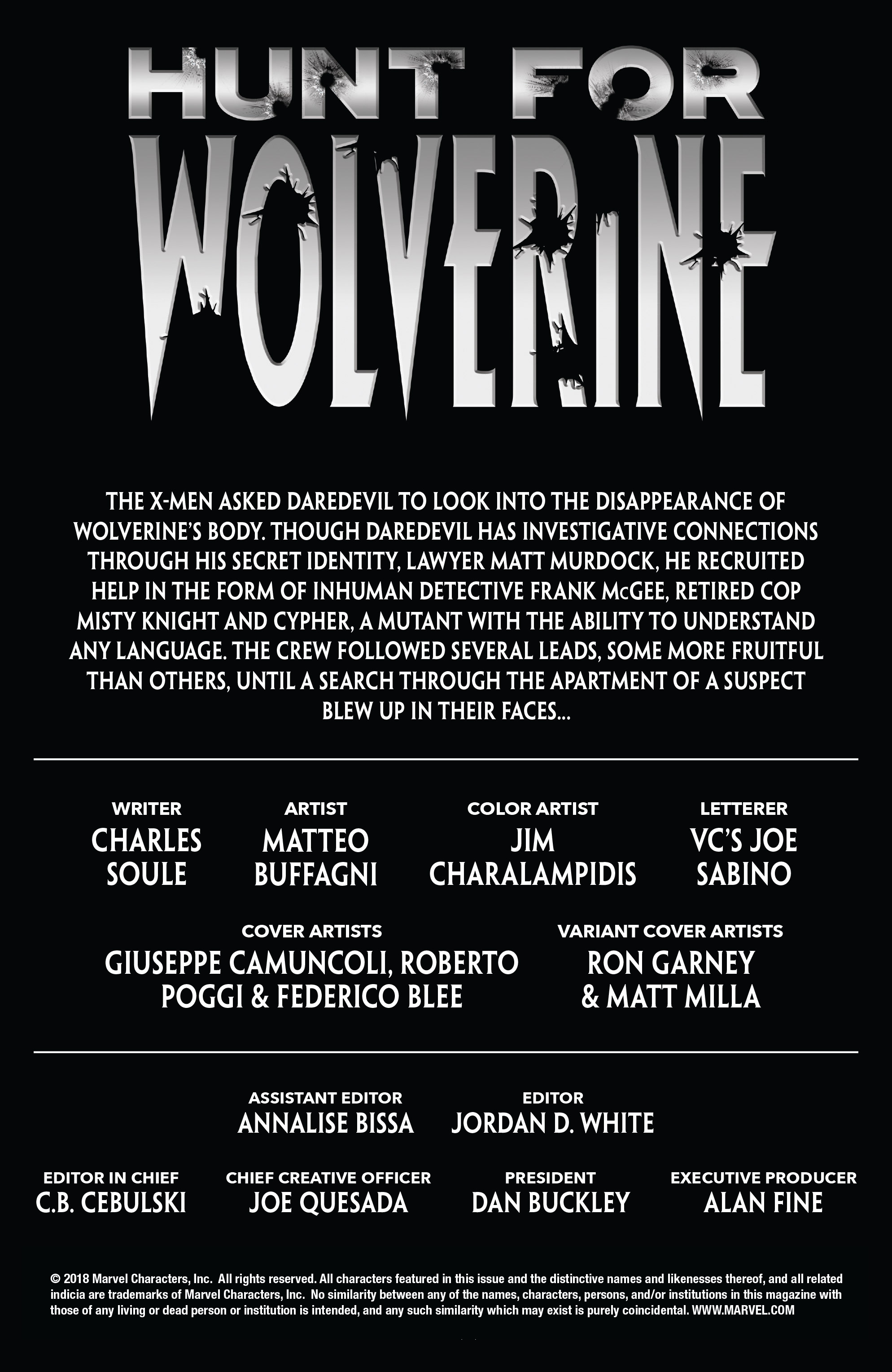 Hunt For Wolverine: Weapon Lost (2018): Chapter 4 - Page 2