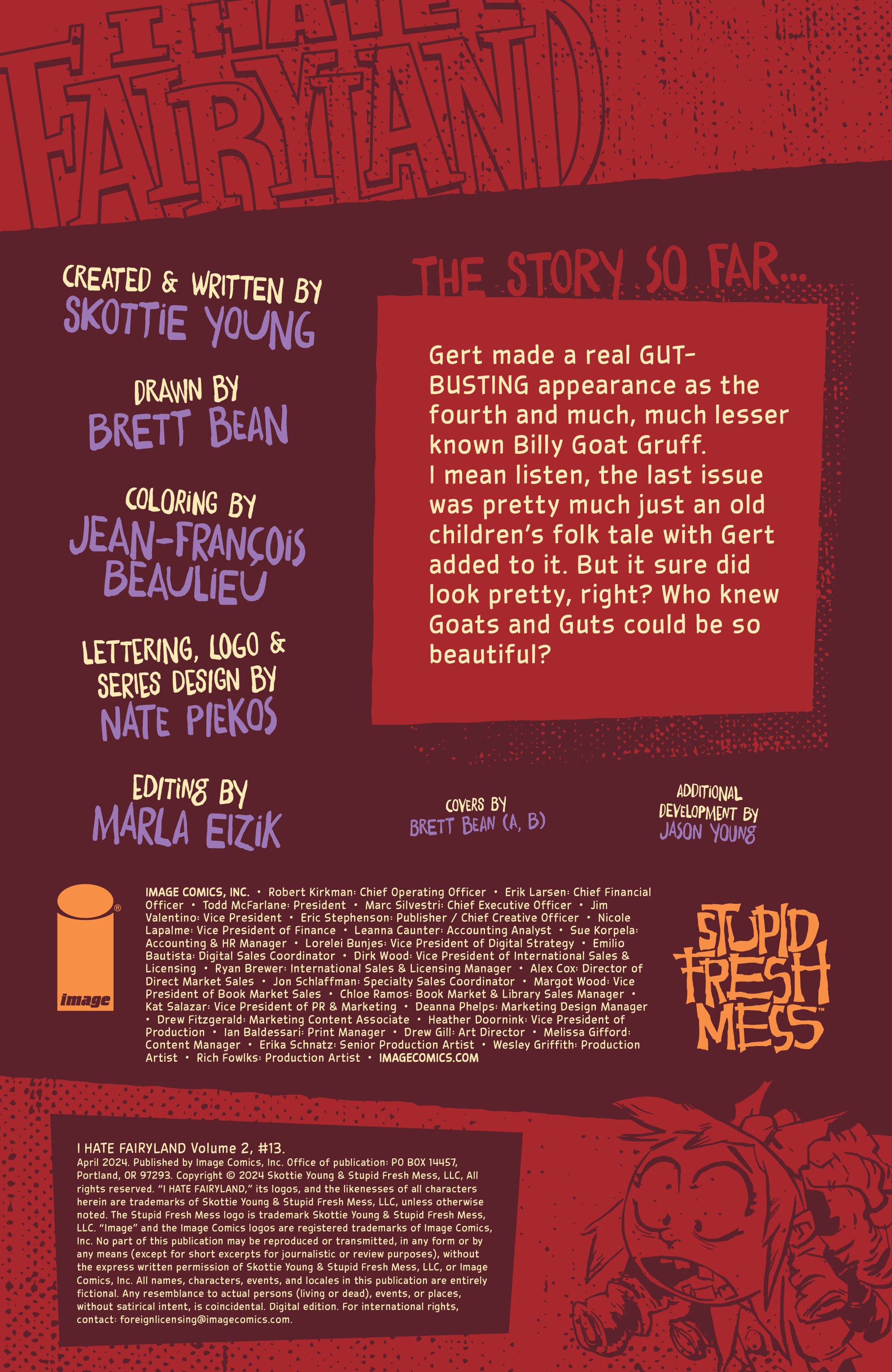 I Hate Fairyland (2022-): Chapter 13 - Page 2