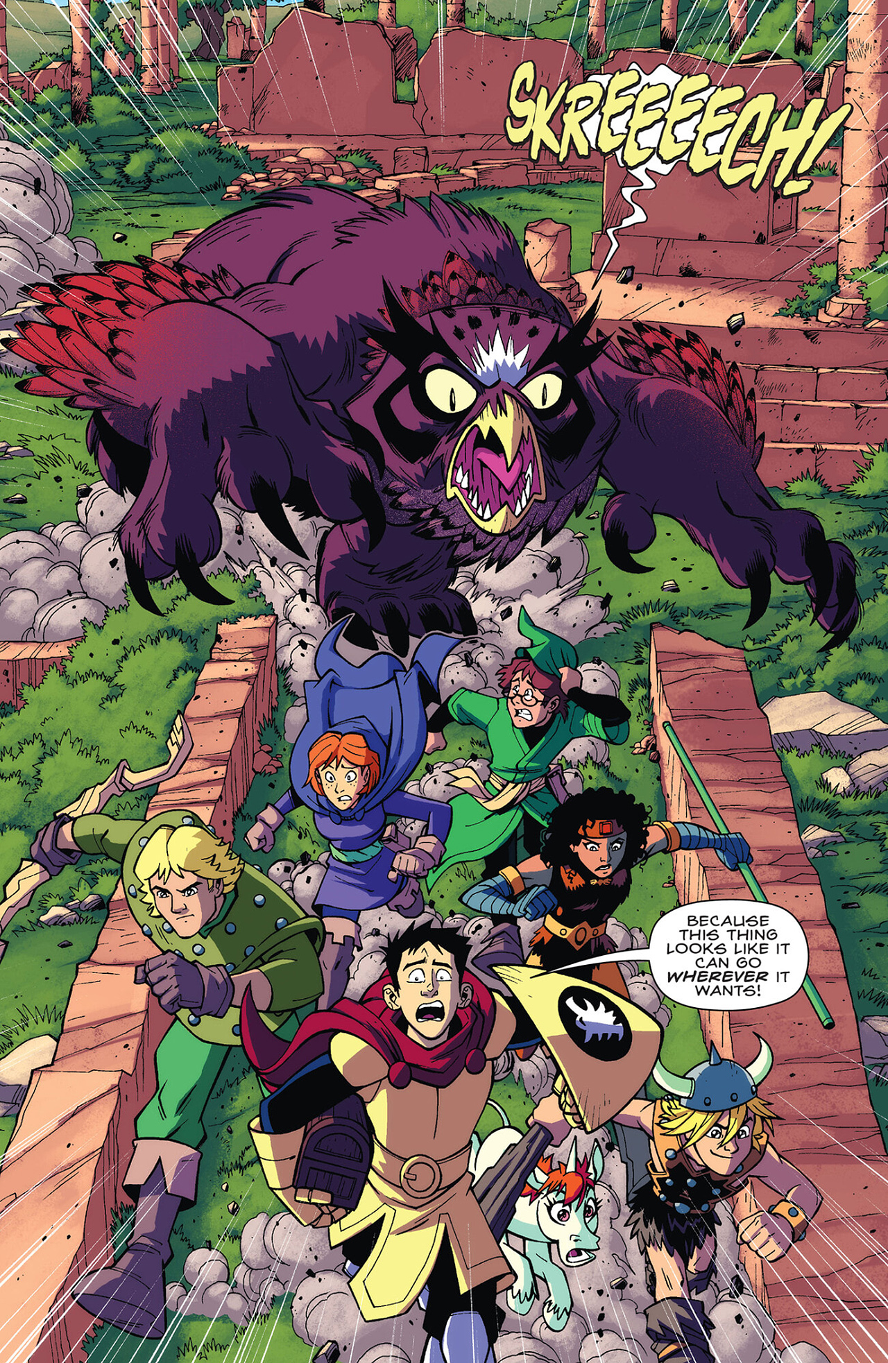 IDW Endless Summer Dungeons & Dragons: Saturday Morning Adventures (2023-): Chapter 1 - Page 4