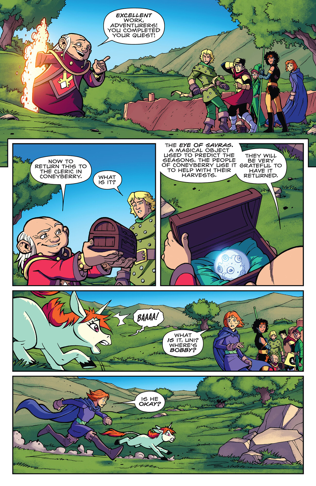 IDW Endless Summer Dungeons & Dragons: Saturday Morning Adventures (2023-): Chapter 1 - Page 6