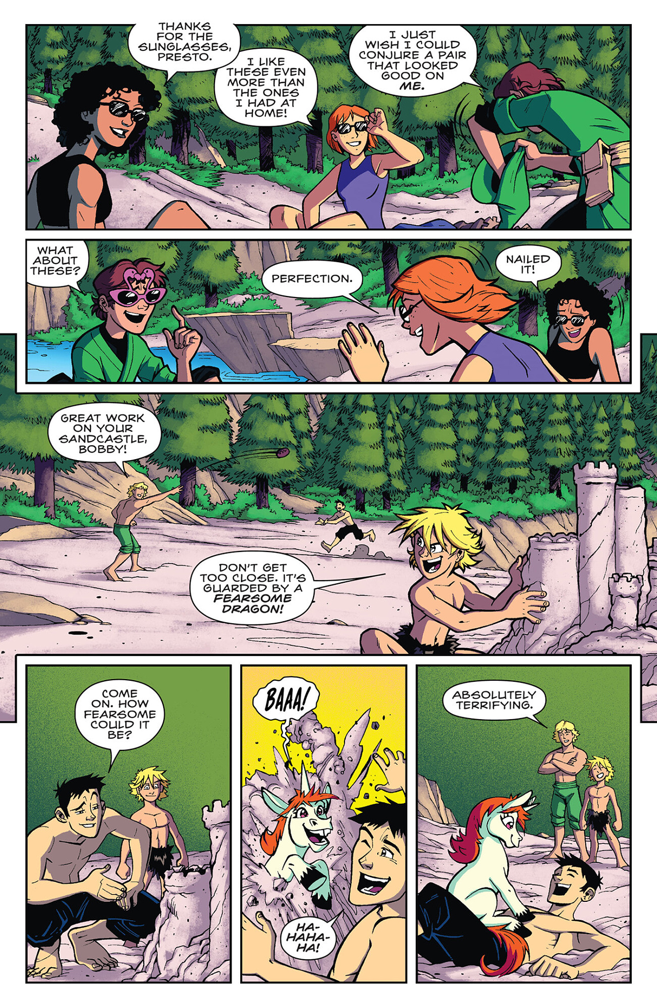 IDW Endless Summer Dungeons & Dragons: Saturday Morning Adventures (2023-): Chapter 1 - Page 9