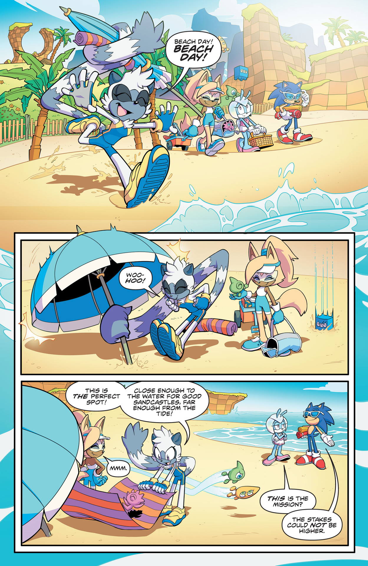 IDW Endless Summer Sonic the Hedgehog (2023-): Chapter 1 - Page 6