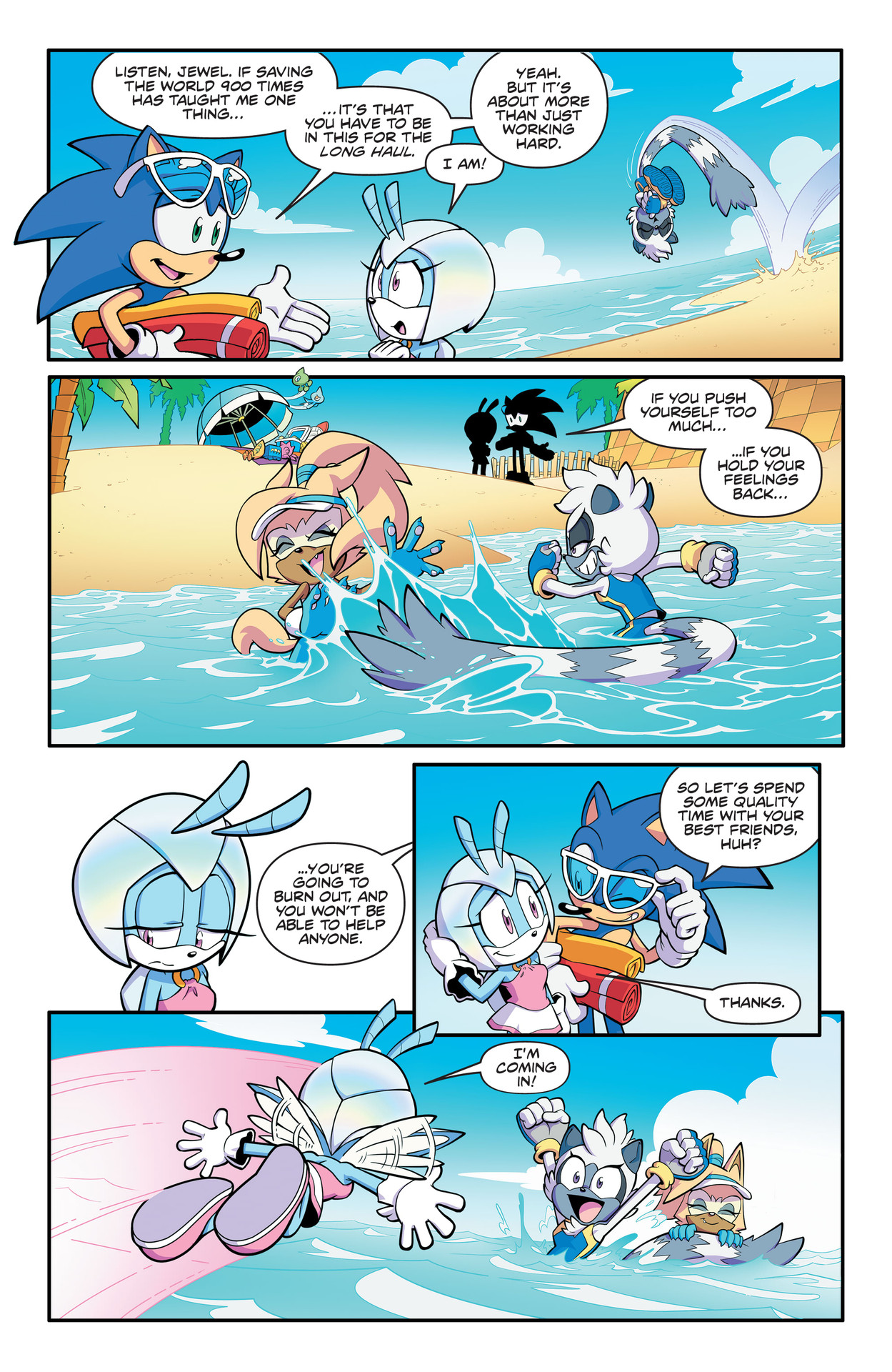 IDW Endless Summer Sonic the Hedgehog (2023-): Chapter 1 - Page 7