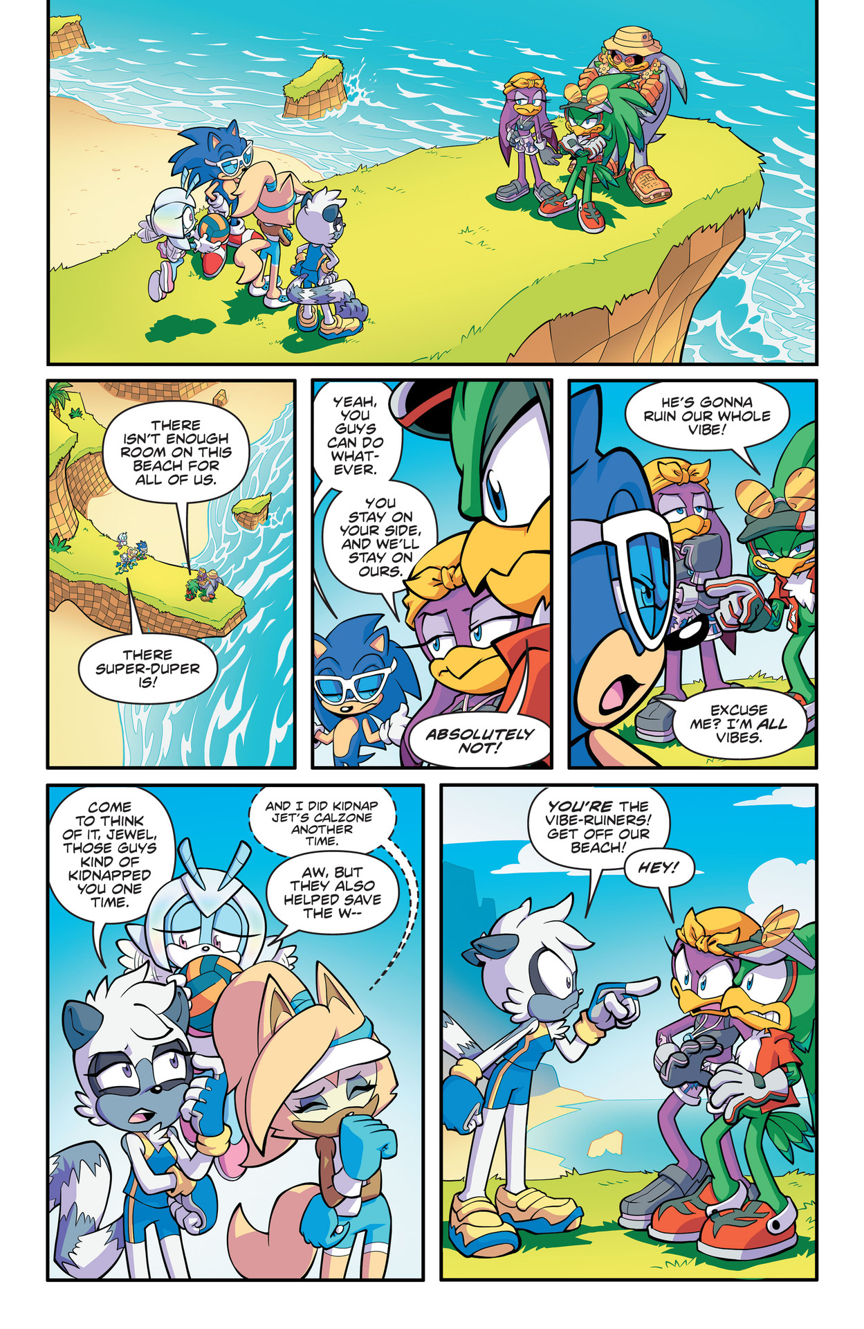 IDW Endless Summer Sonic the Hedgehog (2023-): Chapter 1 - Page 10