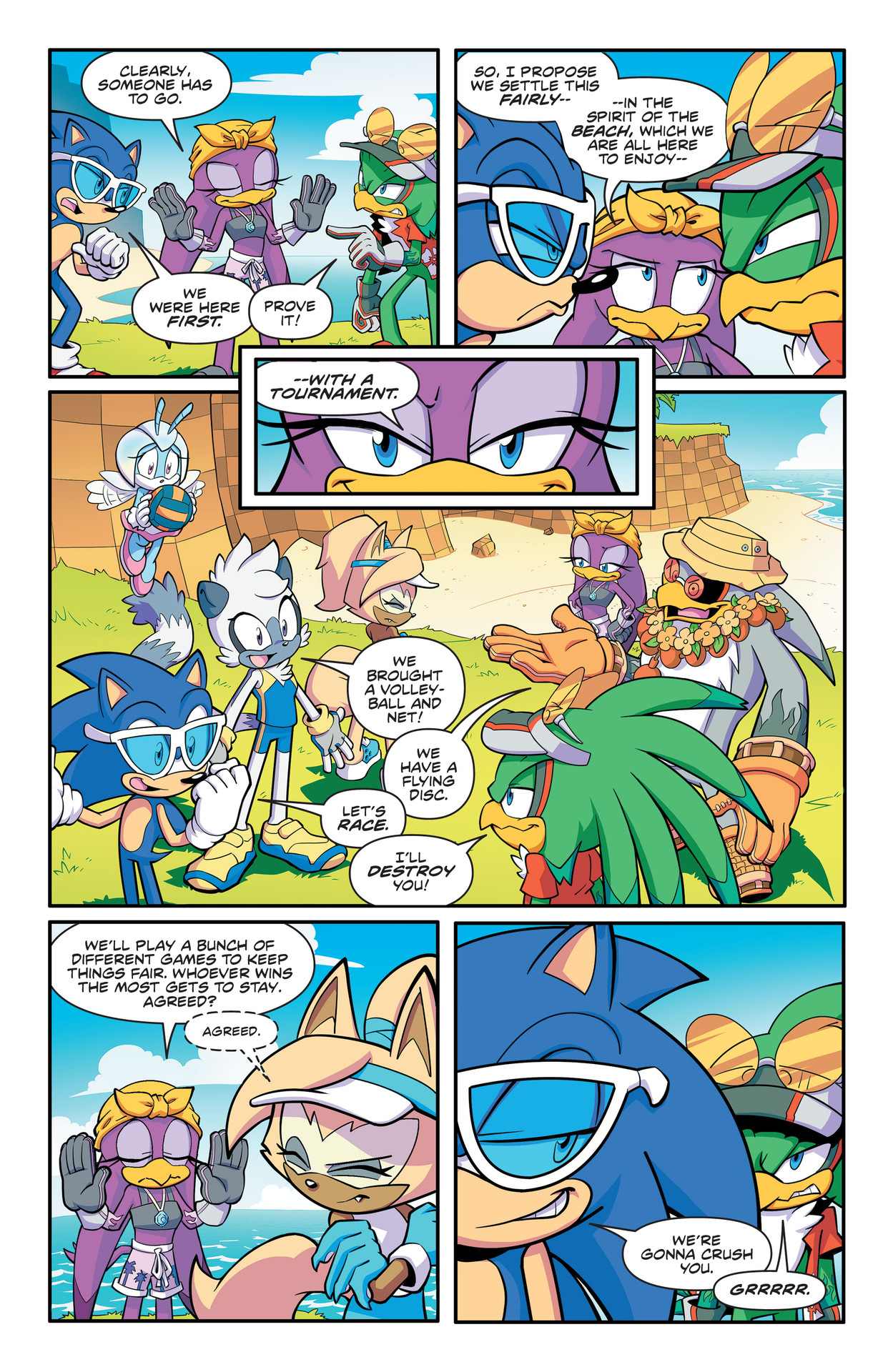 IDW Endless Summer Sonic the Hedgehog (2023-): Chapter 1 - Page 11