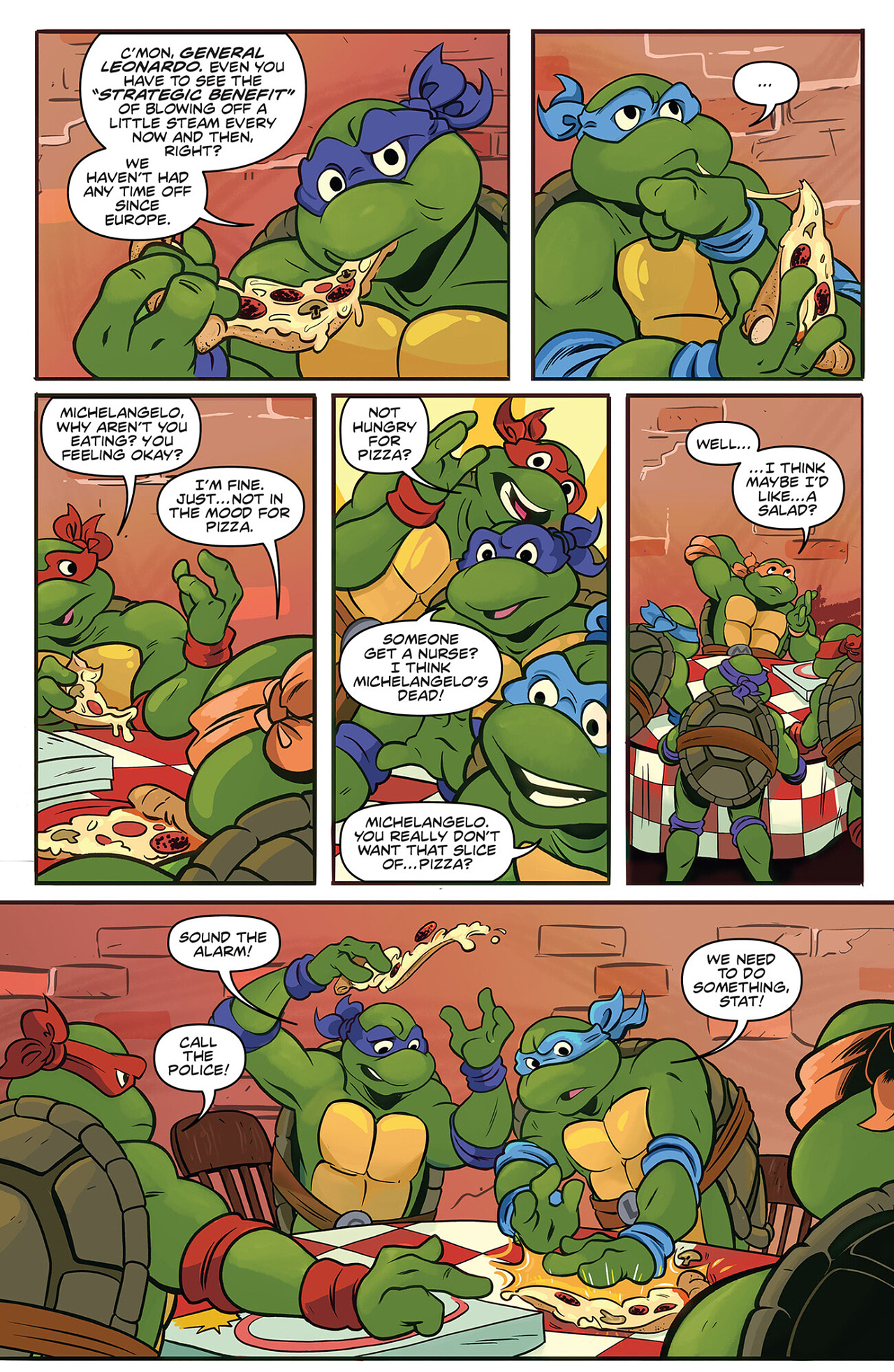 IDW Endless Summer Teenage Mutant Ninja Turtles (2023): Chapter 1 - Page 7