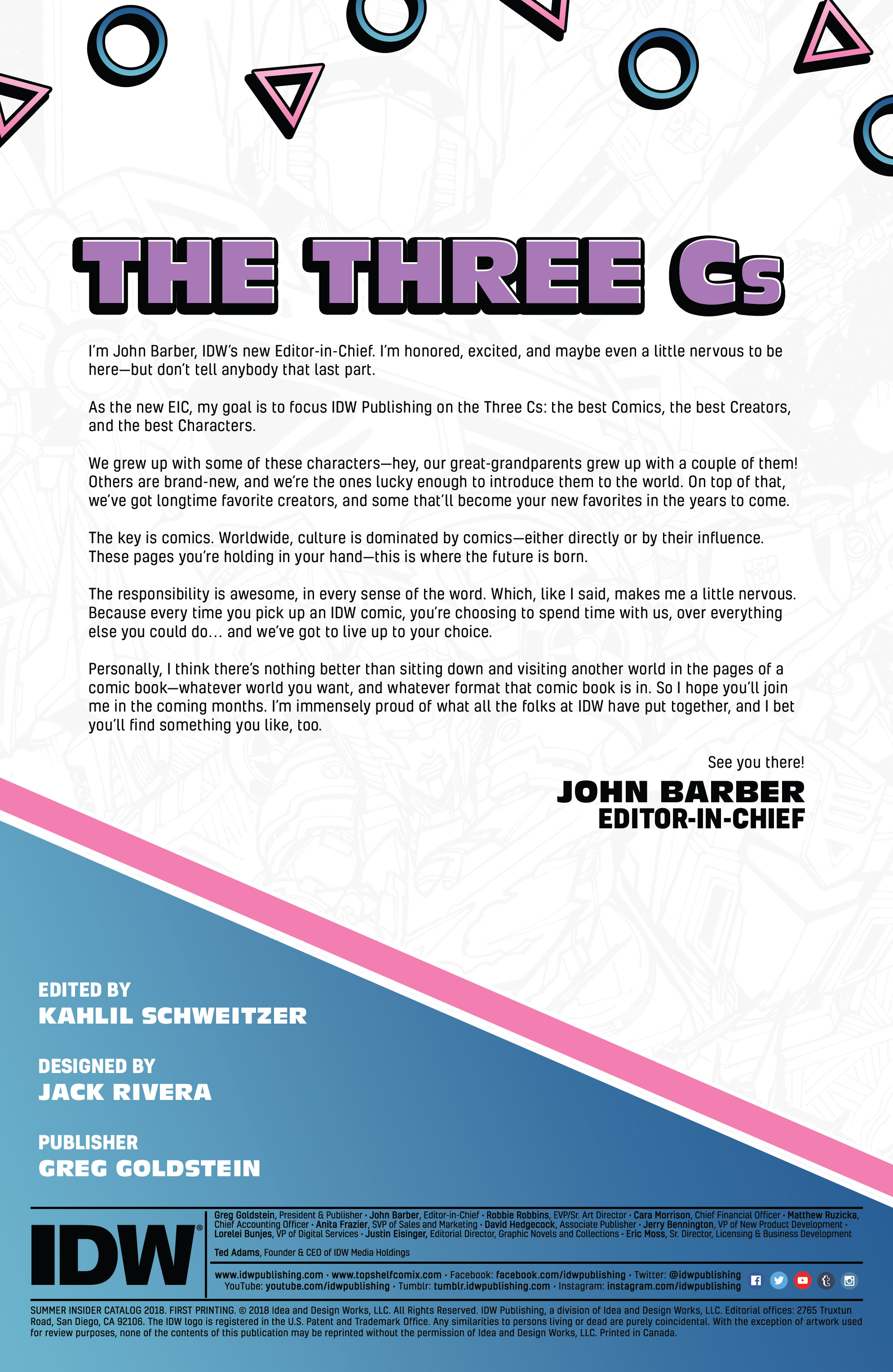 IDW Summer Insider 2018: Chapter 1 - Page 2