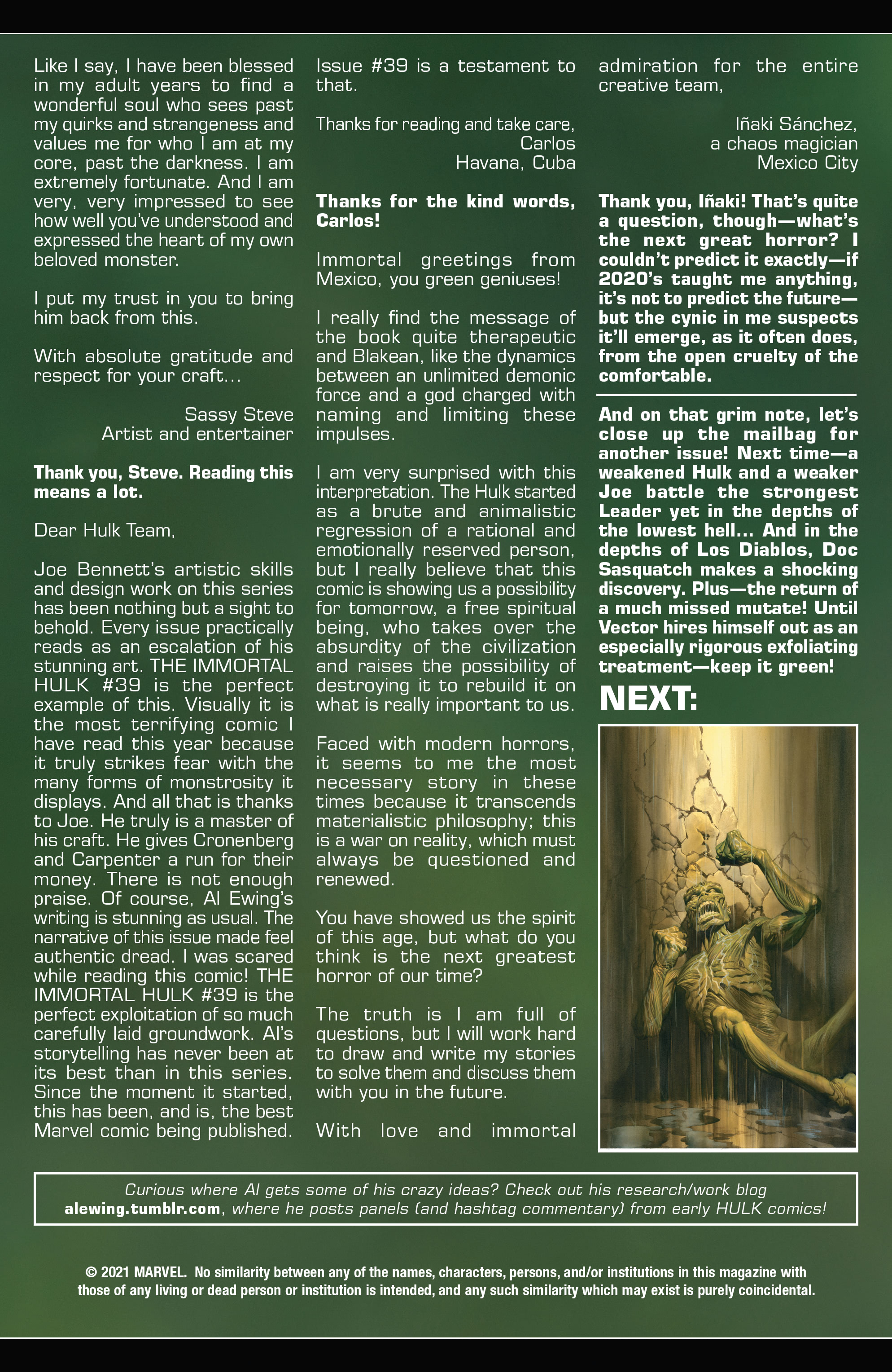 Immortal Hulk (2018-): Chapter 44 - Page 20