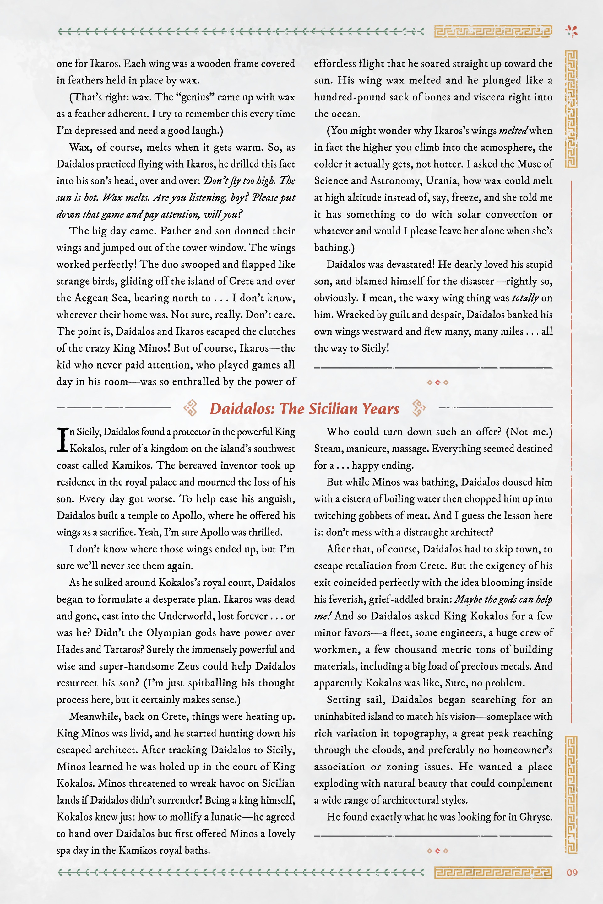 Immortals Fenyx Rising: A Traveler's Guide to the Golden Isle (2022): Chapter 1 - Page 10