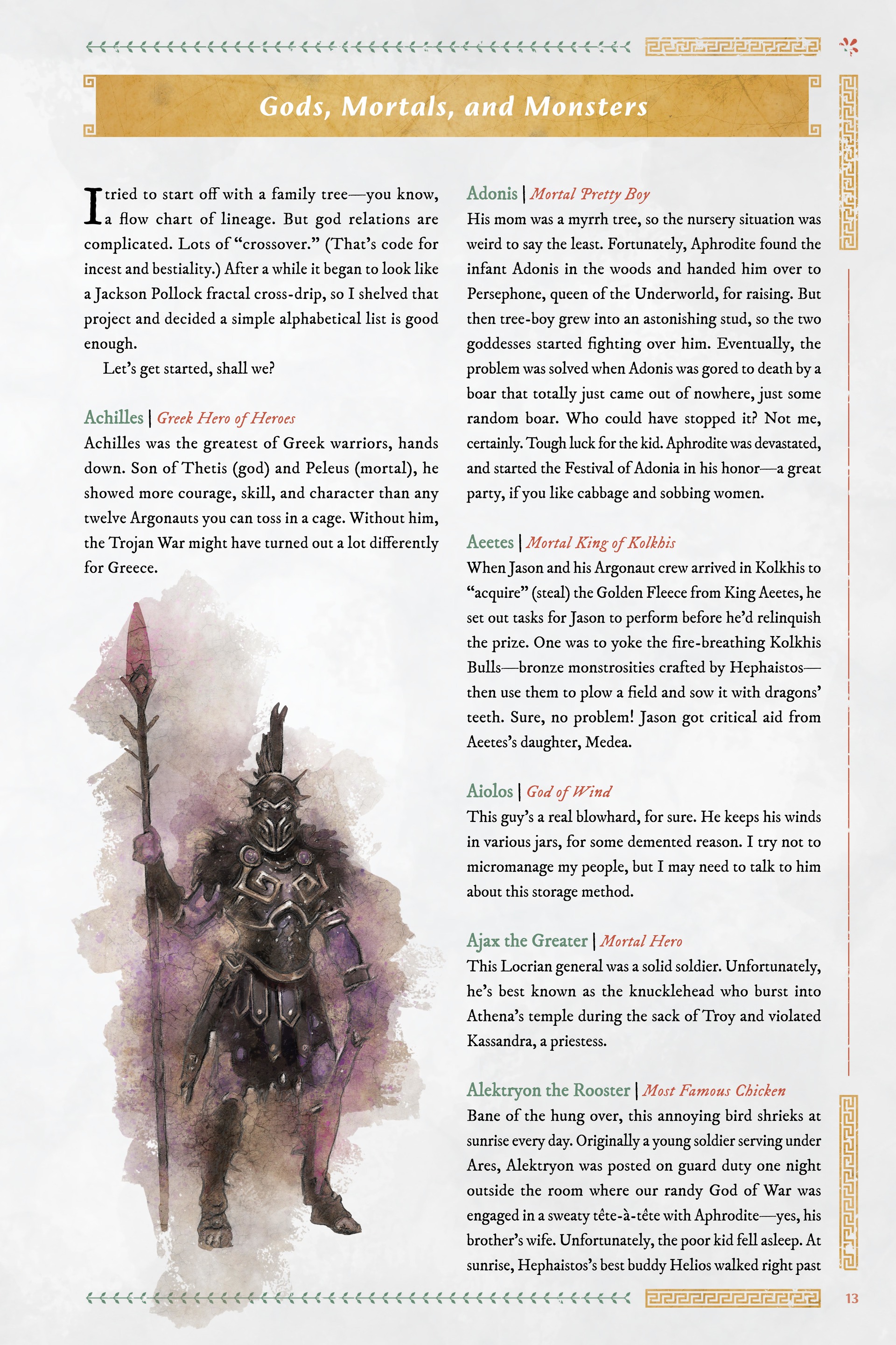 Immortals Fenyx Rising: A Traveler's Guide to the Golden Isle (2022): Chapter 1 - Page 13