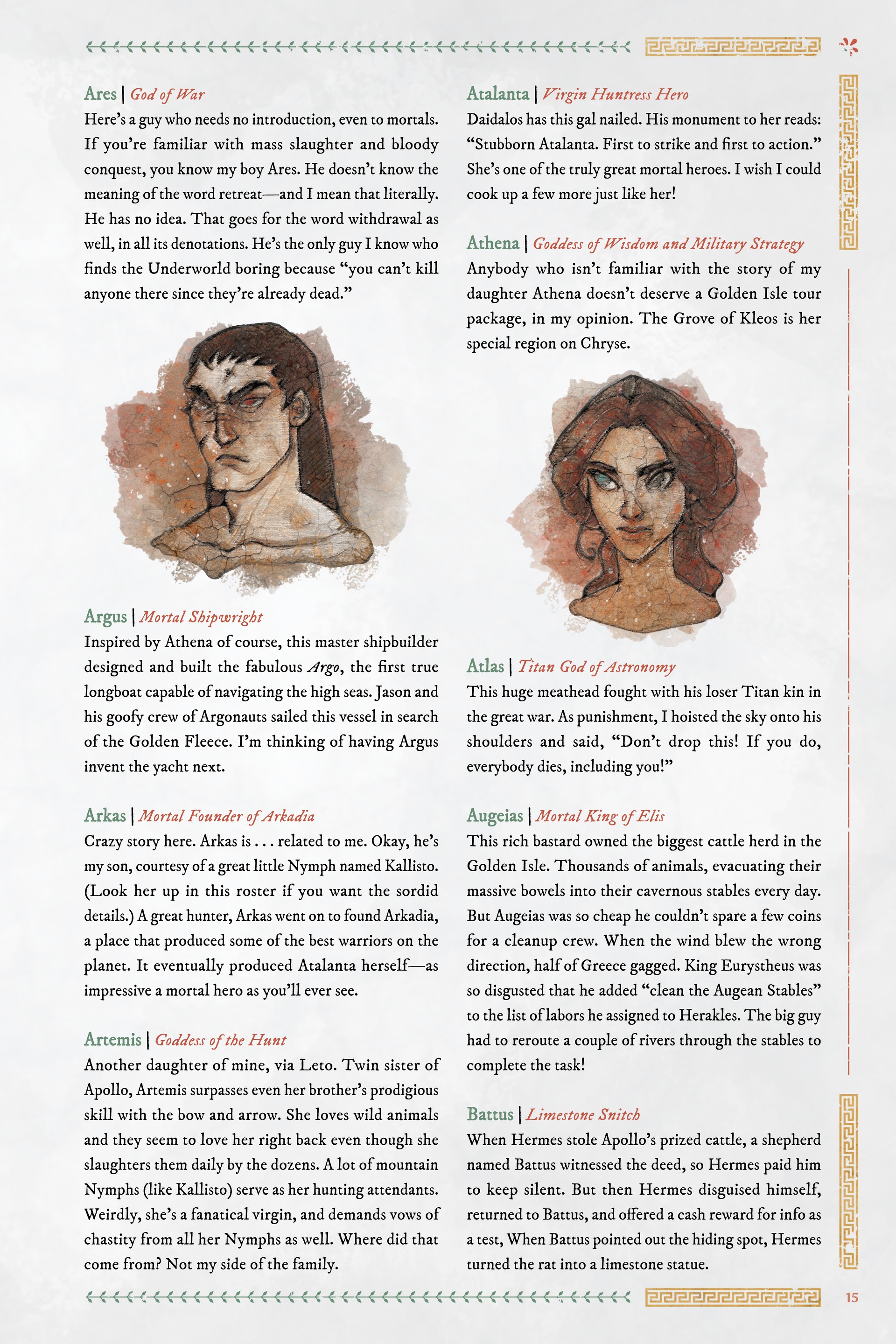 Immortals Fenyx Rising: A Traveler's Guide to the Golden Isle (2022): Chapter 1 - Page 15