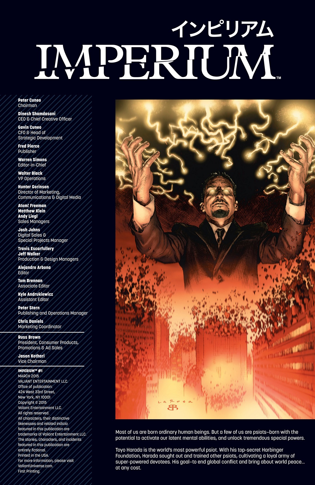 Imperium (2015): Chapter 1 - Page 2